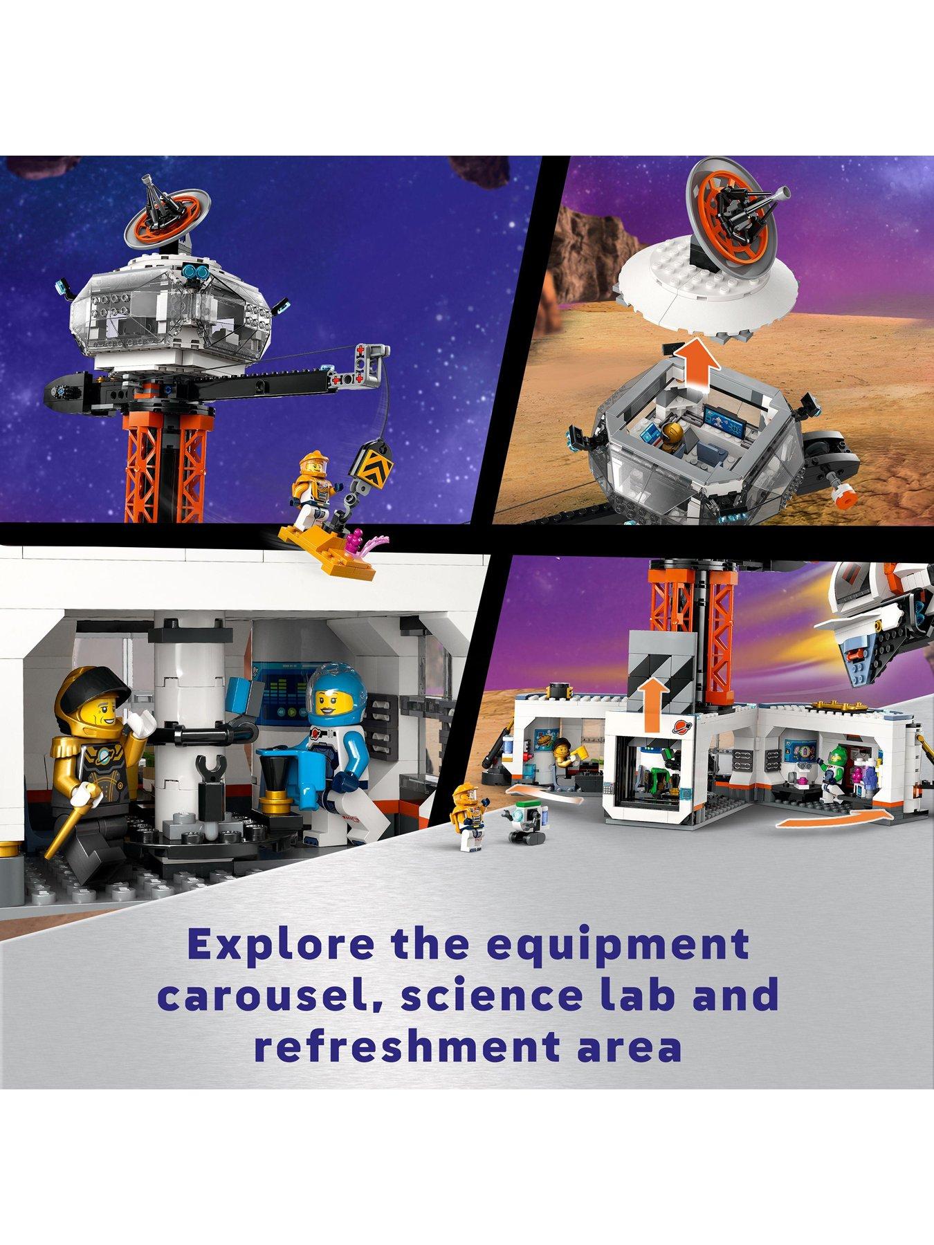 Image 4 of 8 of LEGO City Space Base and Rocket Launchpad Toy Playset 60434