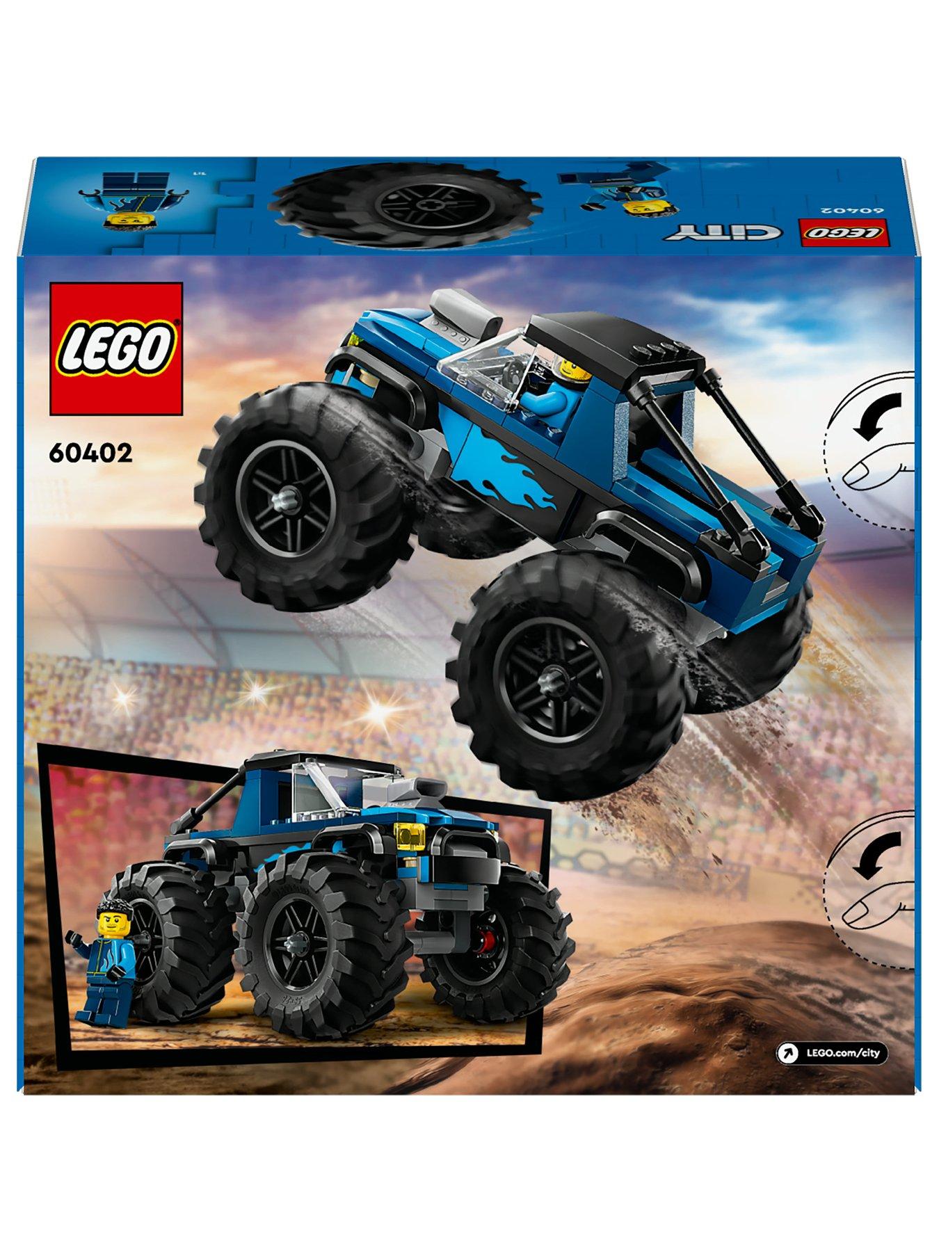 Image 7 of 7 of LEGO City Blue Monster Truck Toy Vehicle Playset 60402