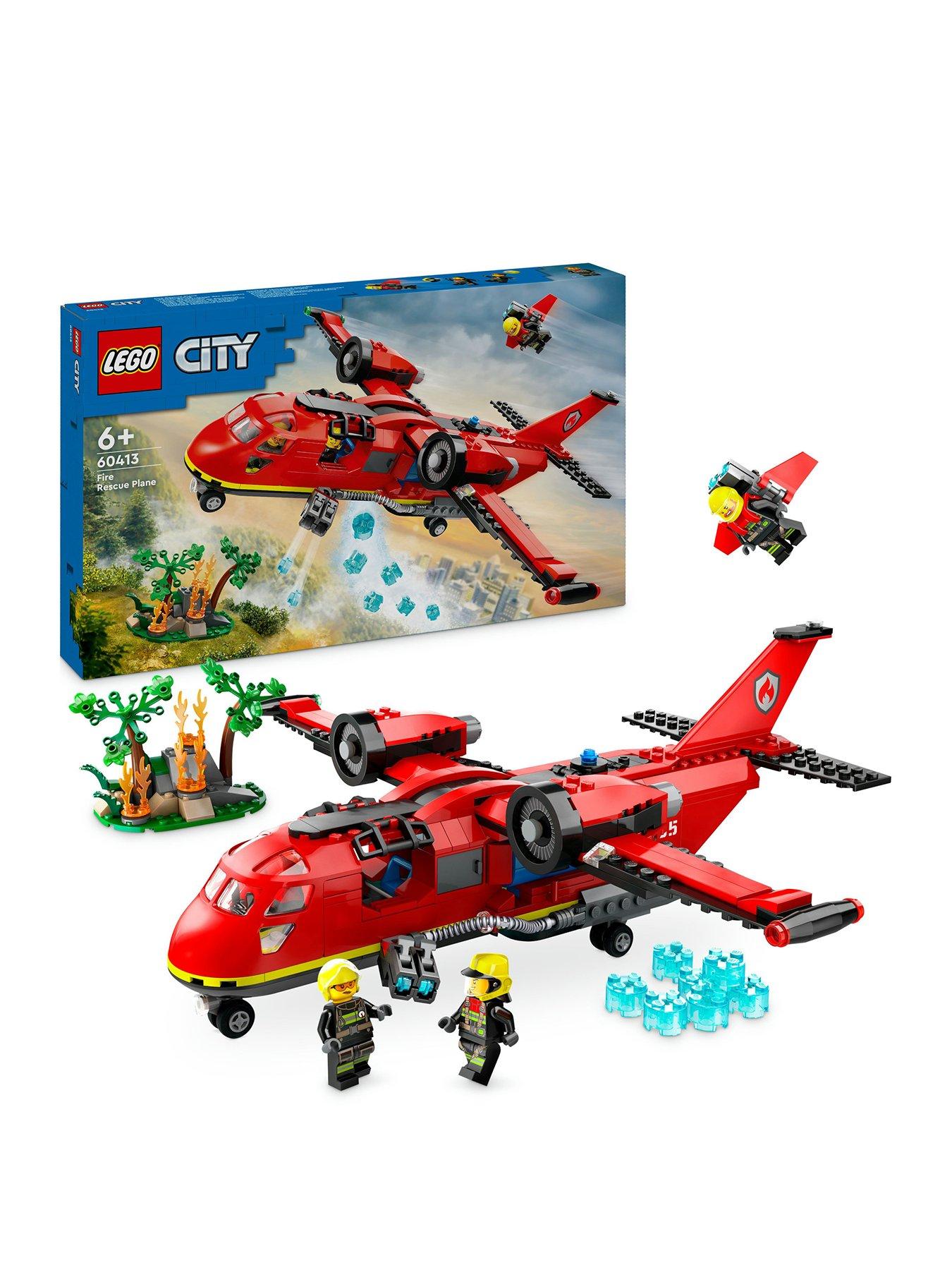 lego-city-fire-rescue-plane-building-toy-set-60413front