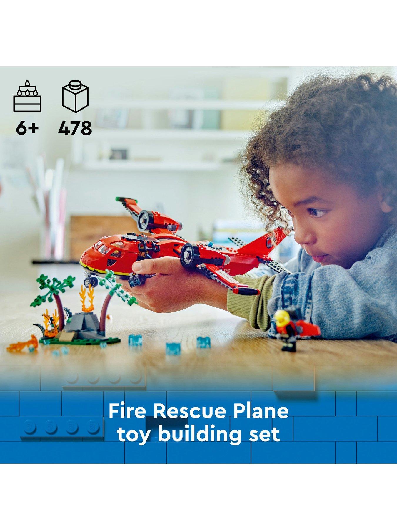 lego-city-fire-rescue-plane-building-toy-set-60413stillFront