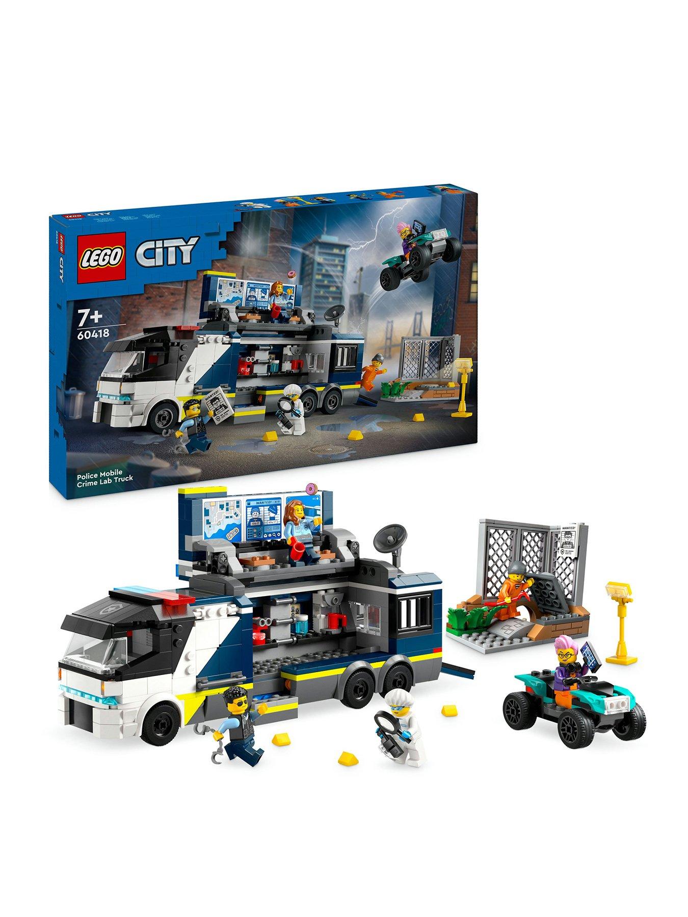 LEGO City Police Car and Muscle Car Chase, Emergency Vehicle Toy for Boys  and Girls, Fun Gift for Kids Ages 6+ who Love Pretend Play Toys, Police Car