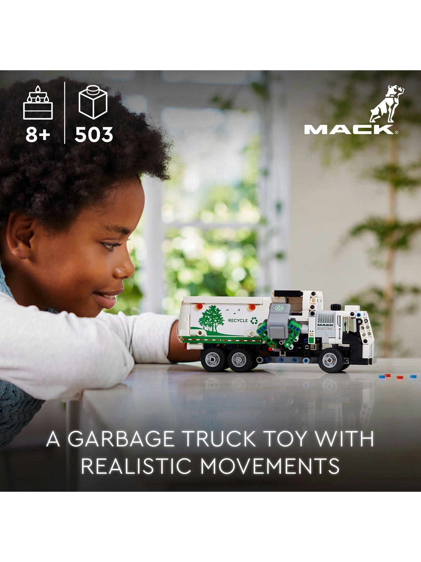 Image 2 of 7 of LEGO Technic Mack LR Electric Garbage Truck 42167