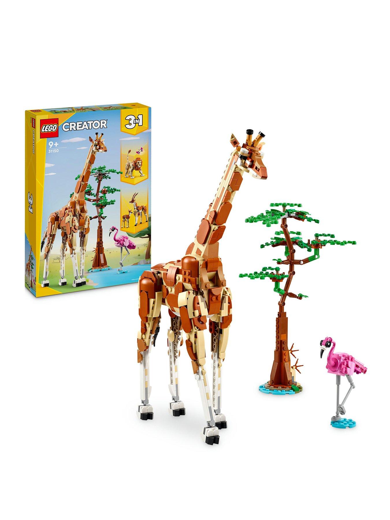 LEGO Creator 3in1 Wild Safari Animals Toy Set 31150