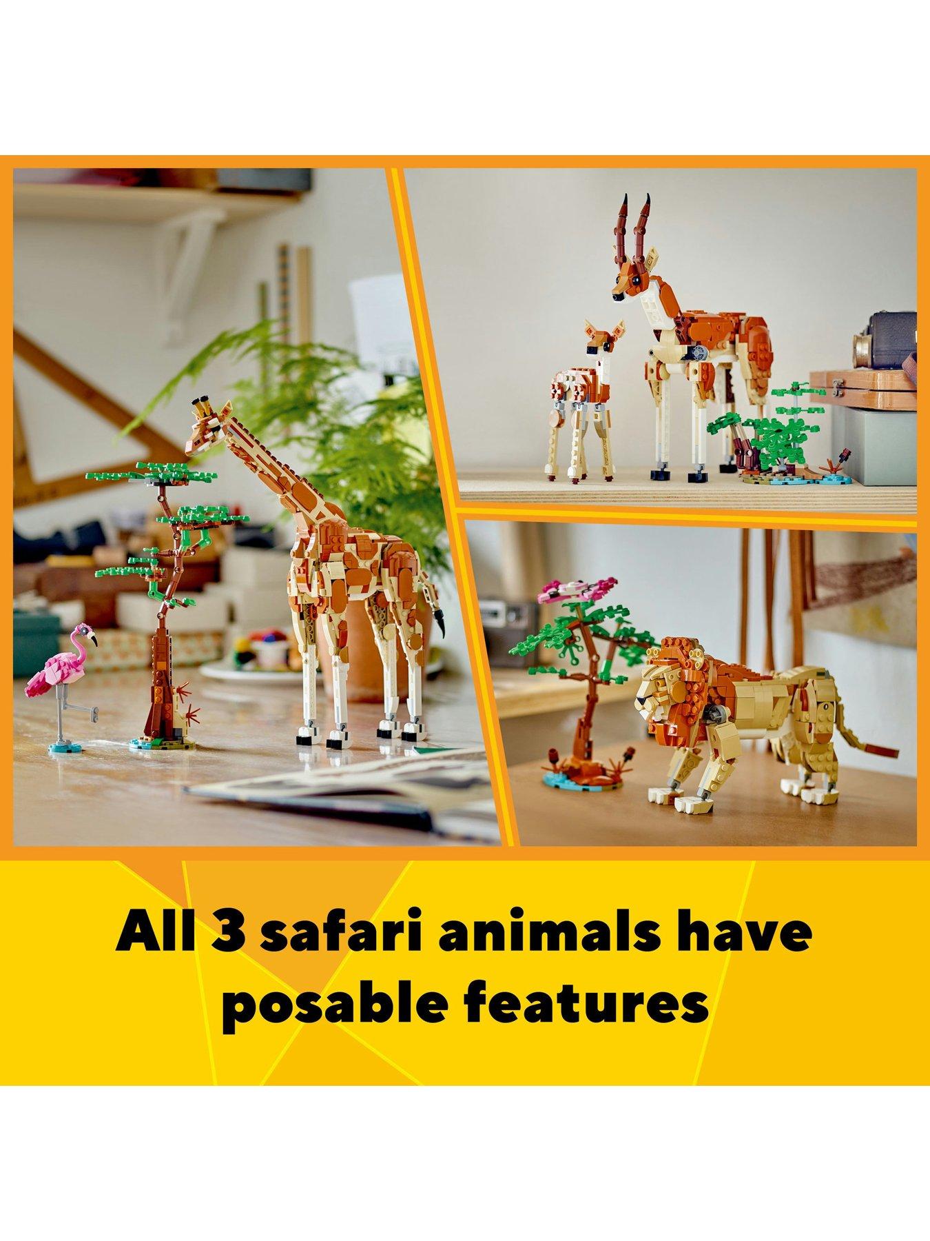 lego-creator-3in1-wild-safari-animals-toy-set-31150outfit