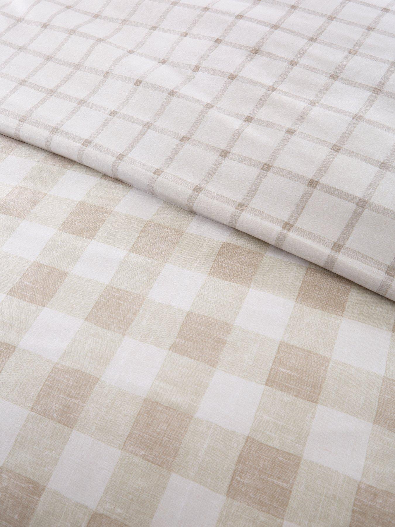 everyday-modern-farmhouse-gingham-check-duvet-cover-setdetail