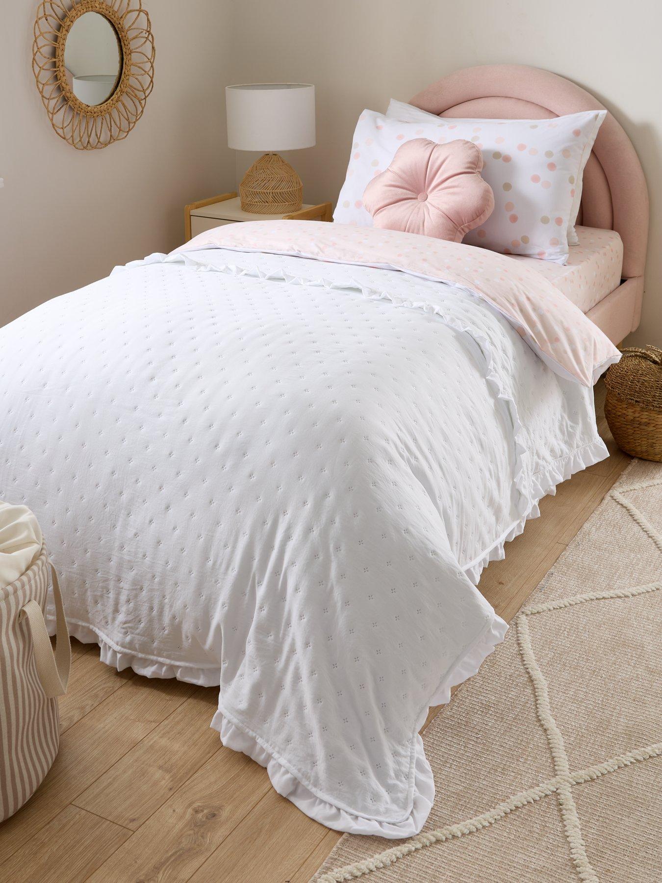 very-home-ruffle-edge-pinsonic-bedspread-throw-150-x-200-cm-white