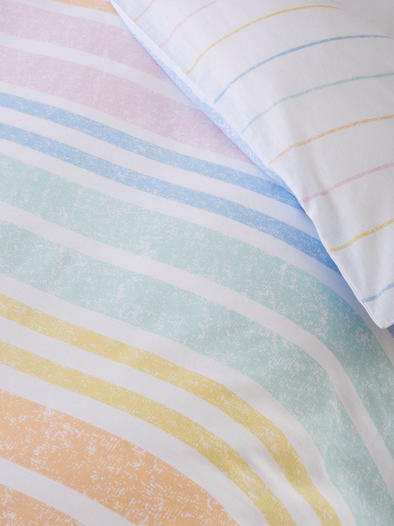 everyday-kids-rainbow-stripe-duvet-cover-set-multiback