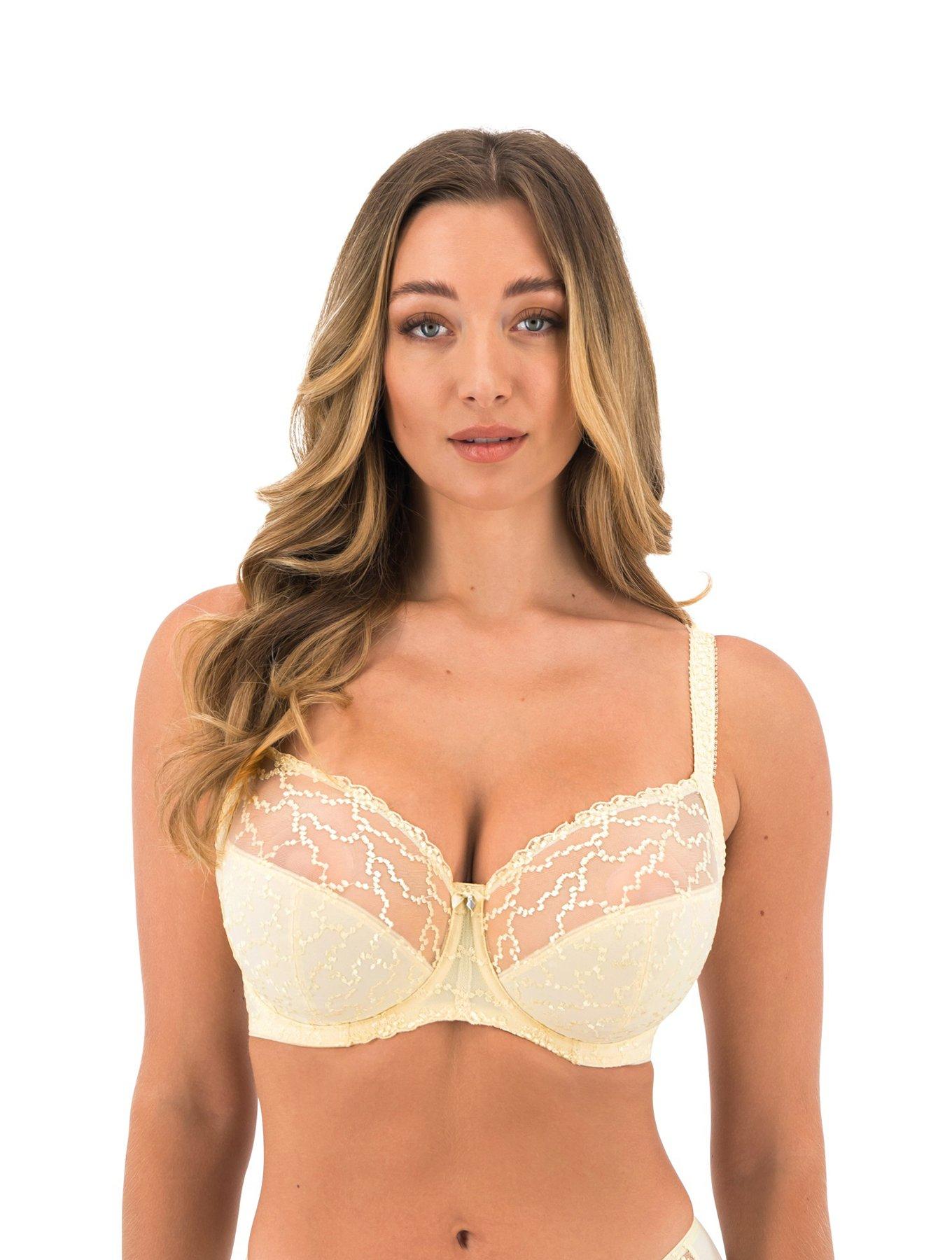 Fusion Lace White Side Support Bra from Fantasie