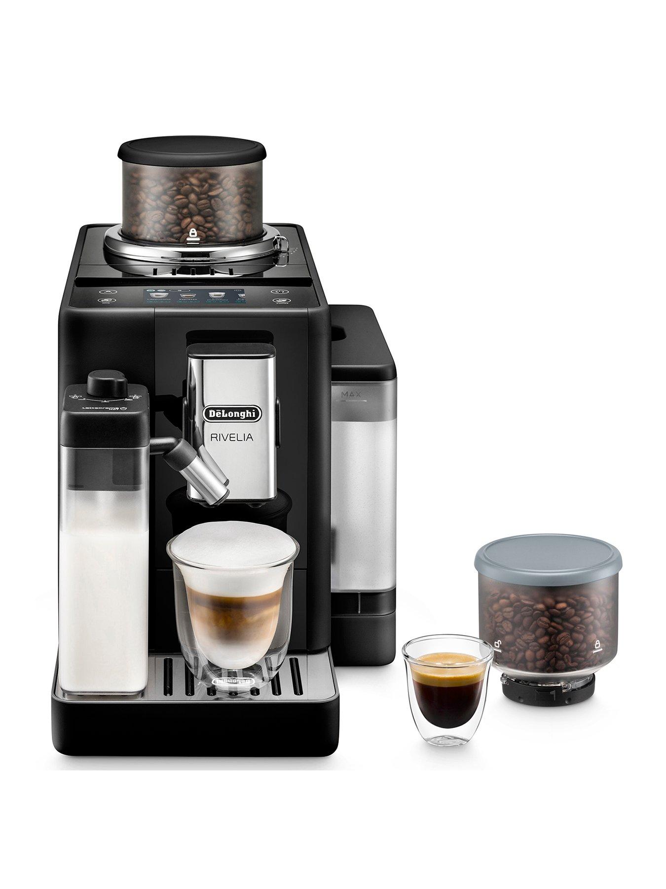 Image 1 of 7 of DeLonghi Rivelia Bean To Cup Coffee Machine - Black EXAM440.55.