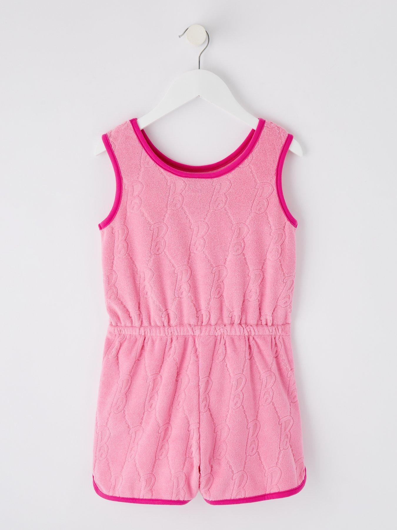 barbie-embossed-towelling-playsuit-pinkback