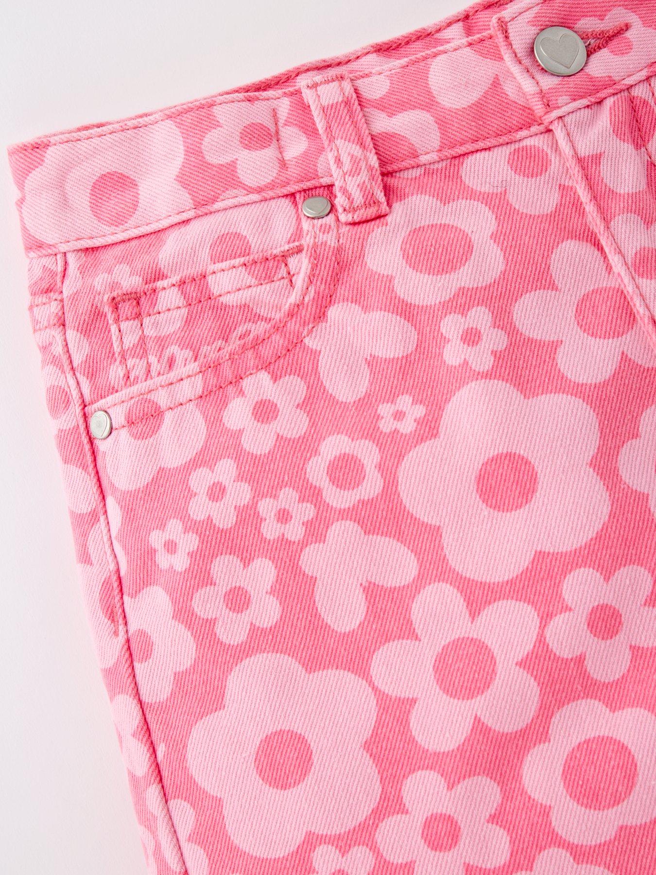 barbie-barbie-all-over-laser-denim-shortsdetail