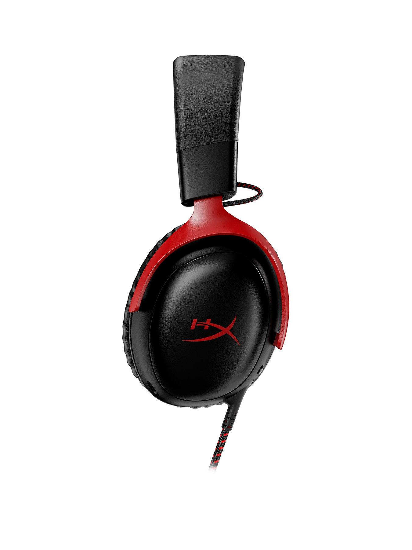 Image 2 of 8 of HYPERX Cloud III Wired Gaming Headset - PC | Mac | Xbox | PS4 | PS5 | Switch | Mobiles - Black &amp; Red