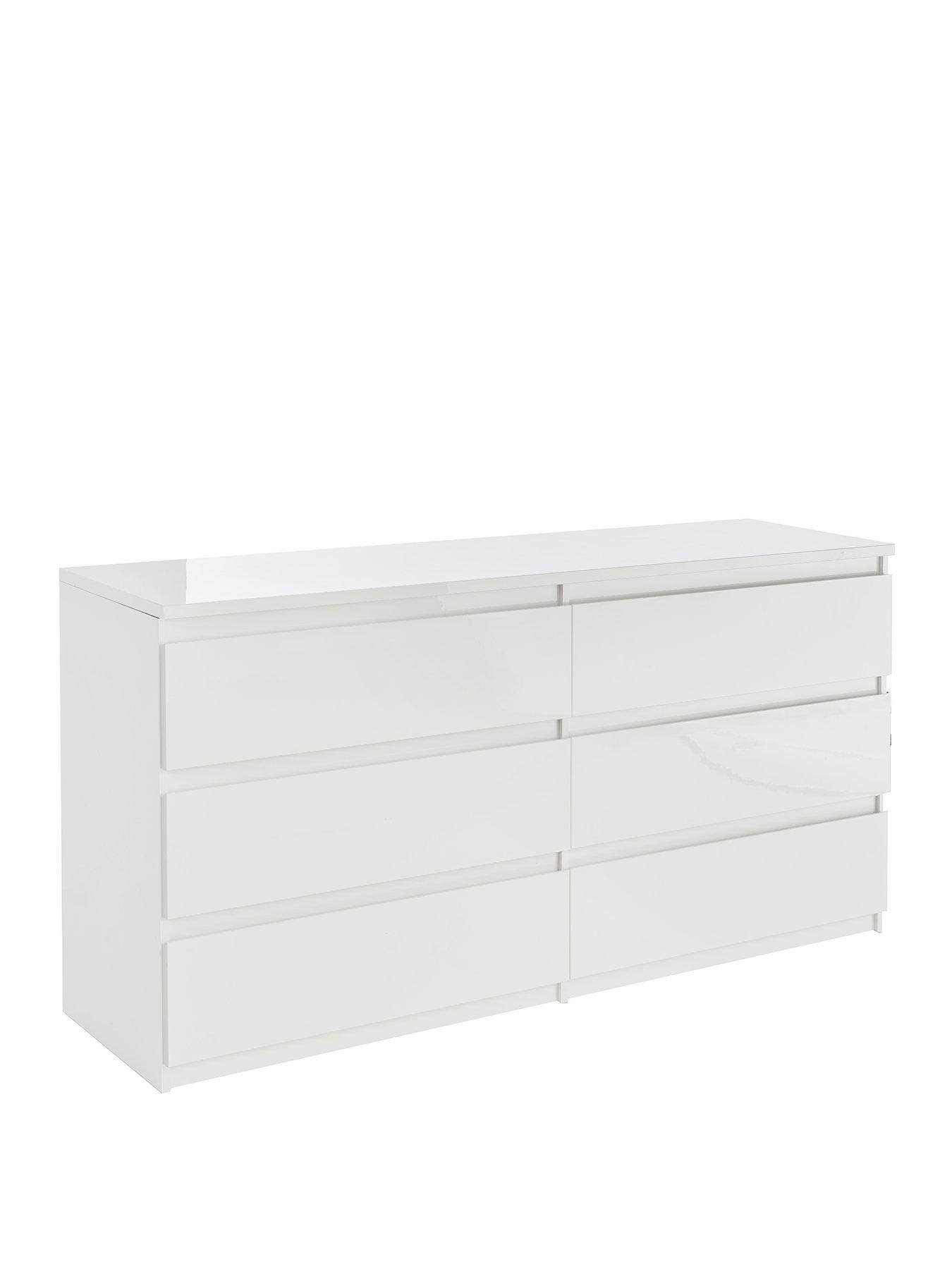 very-home-layton-gloss-6-drawer-chestnbsp--white-fscreg-certifiedback