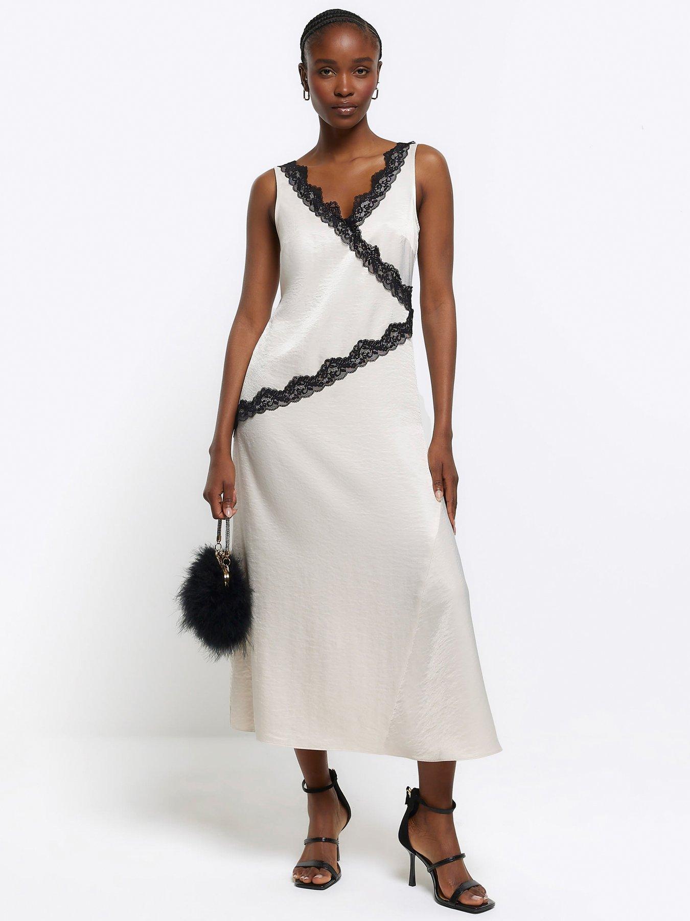 river-island-asymetric-hem-slip-dress-cream