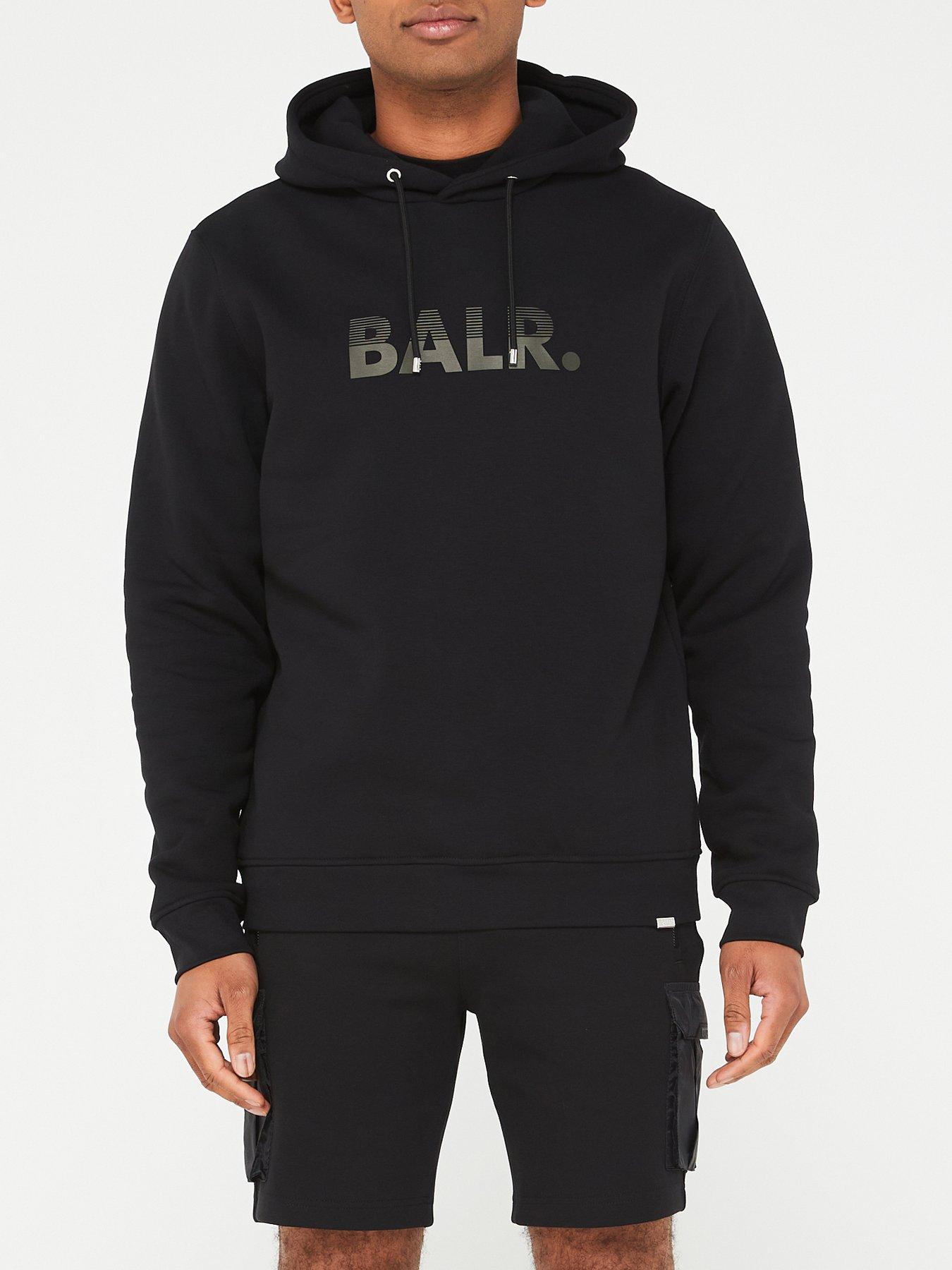 Olaf Straight Half Track Hoodie - Black