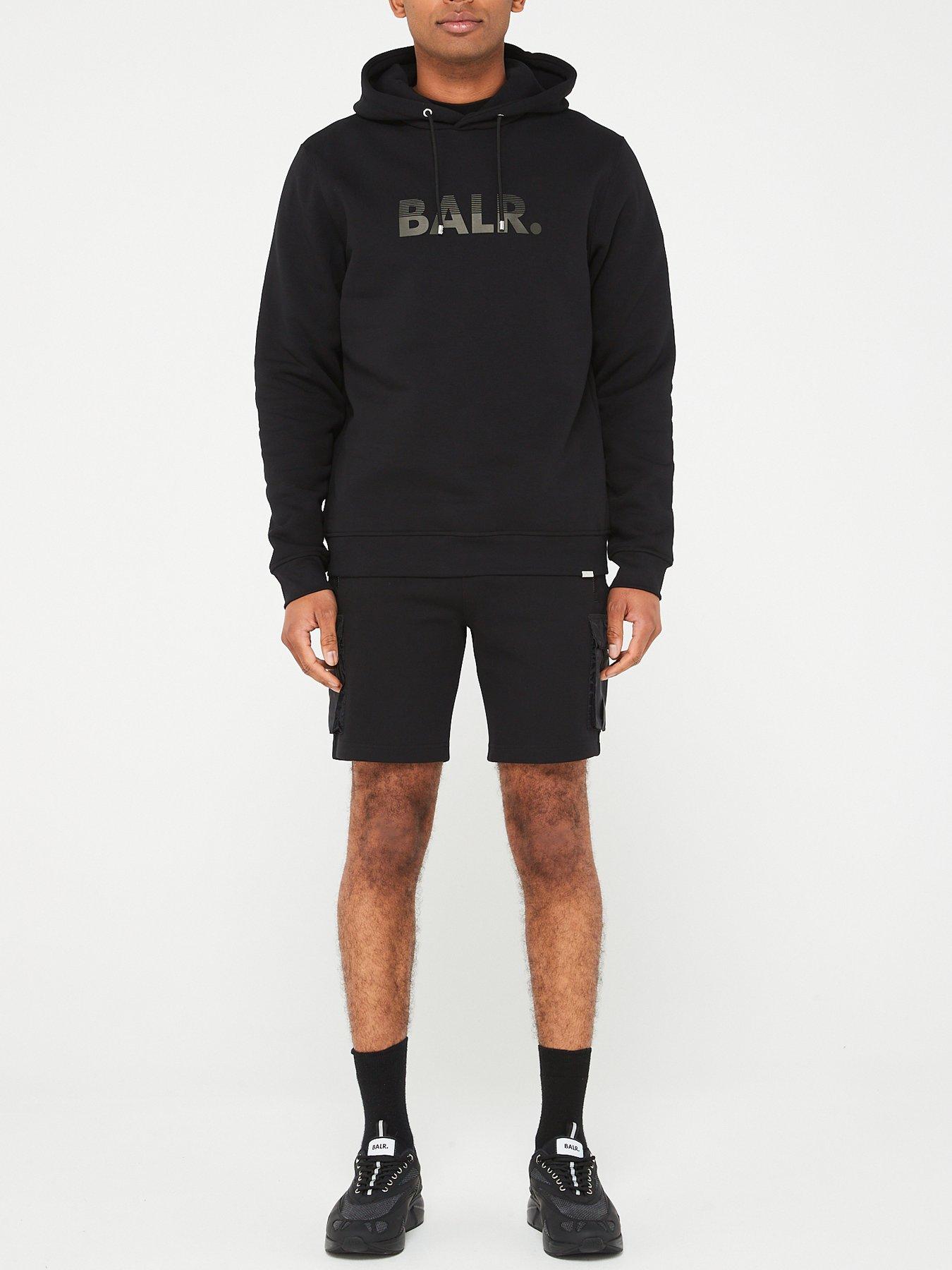 Olaf Straight Half Track Hoodie - Black