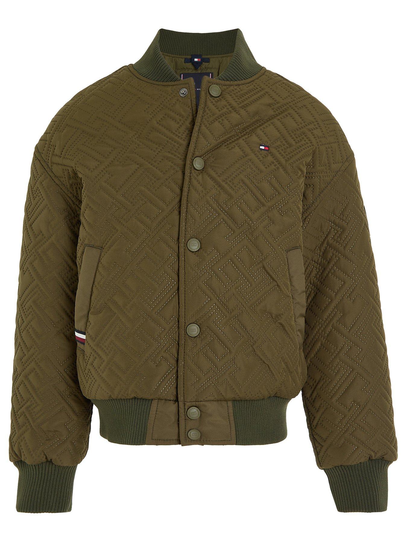 Olive green shop tommy hilfiger jacket