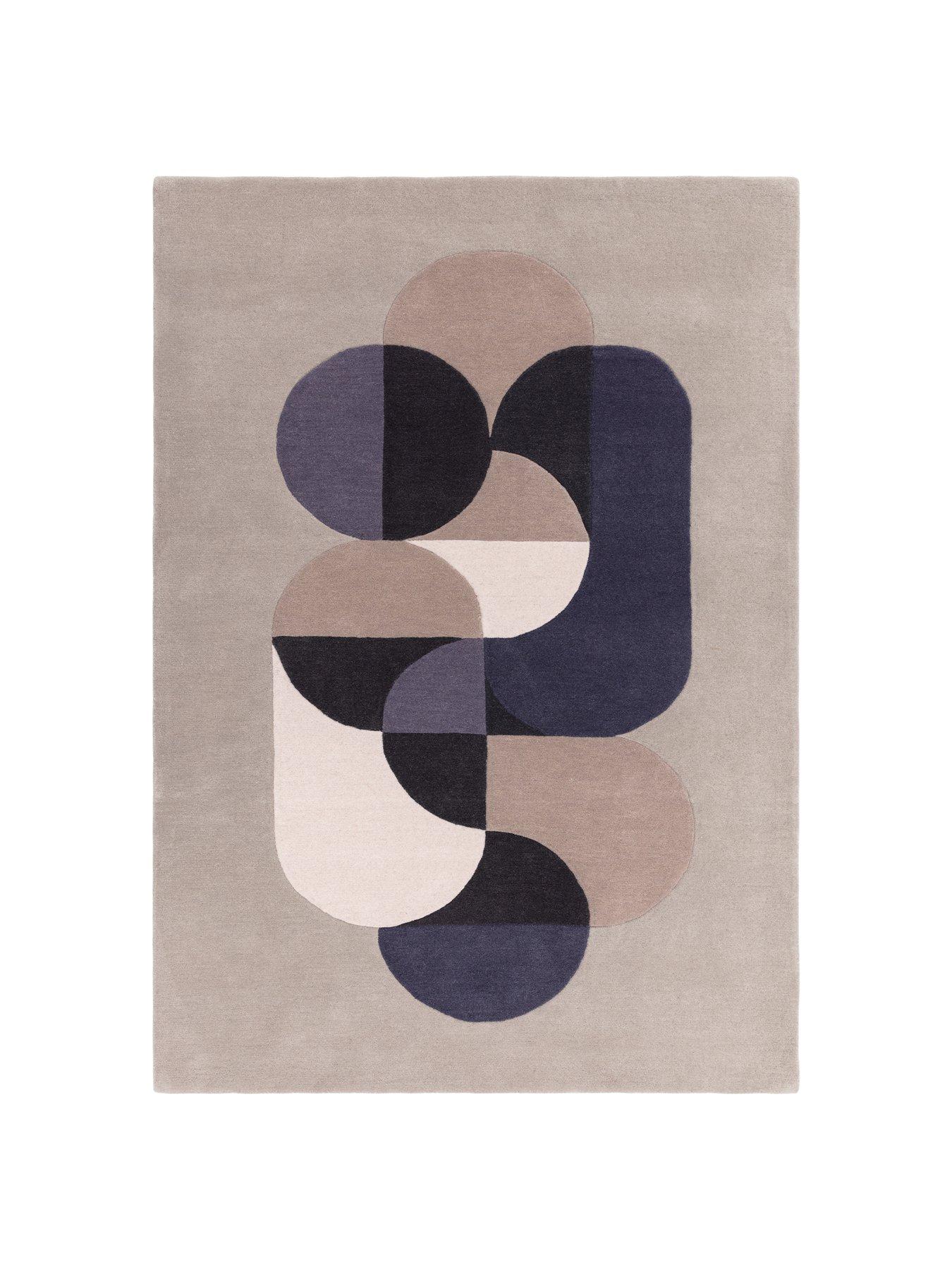 undefined Matrix Statement Rug - Grey