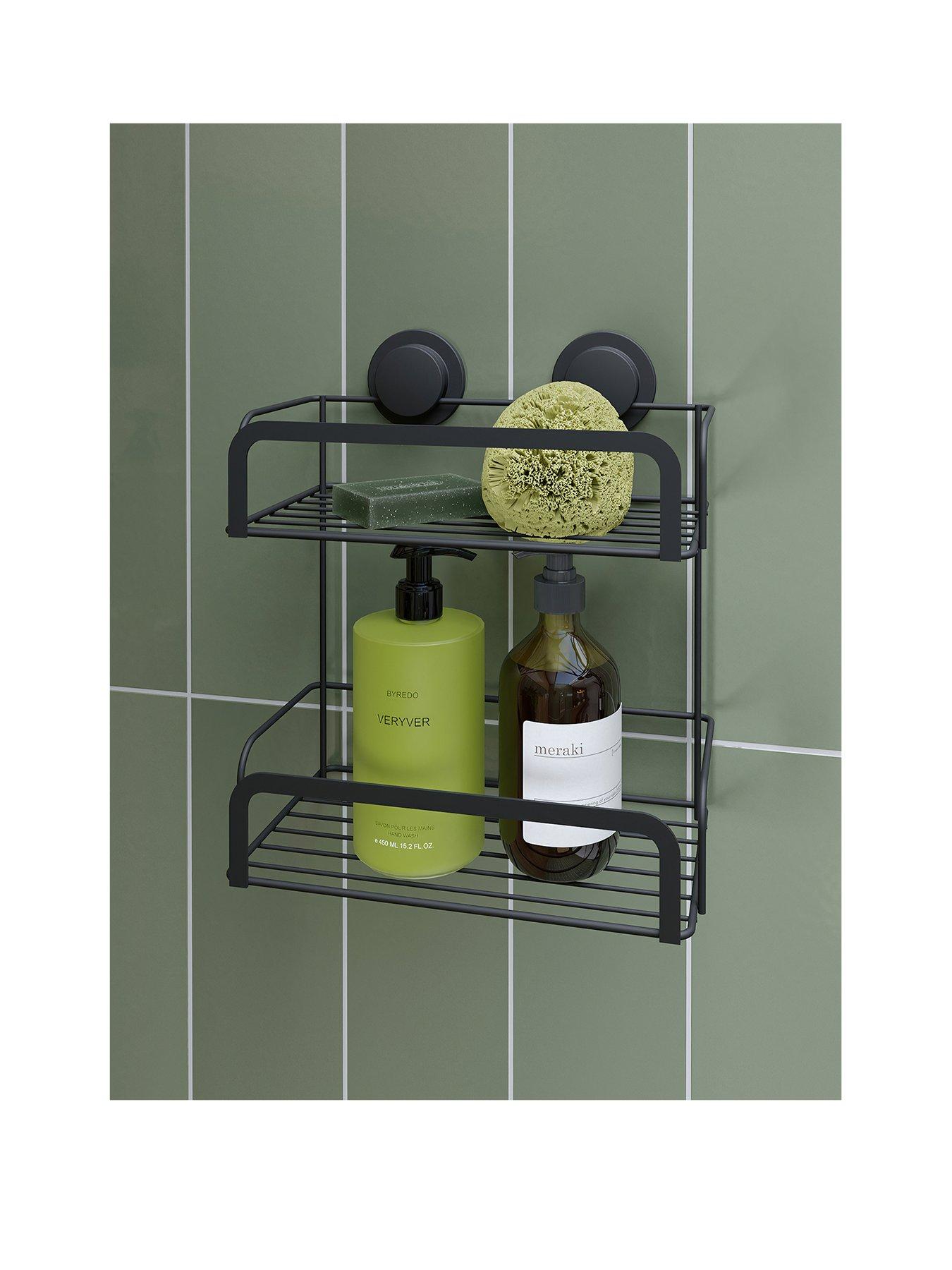 undefined Stick 'n' Lock 2 Tier Cosmetic Basket