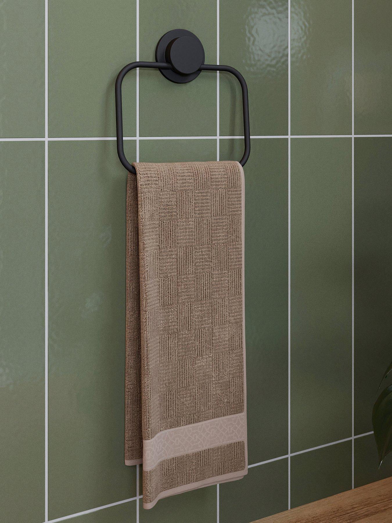 Croydex Stick 'n' Lock Towel Holder