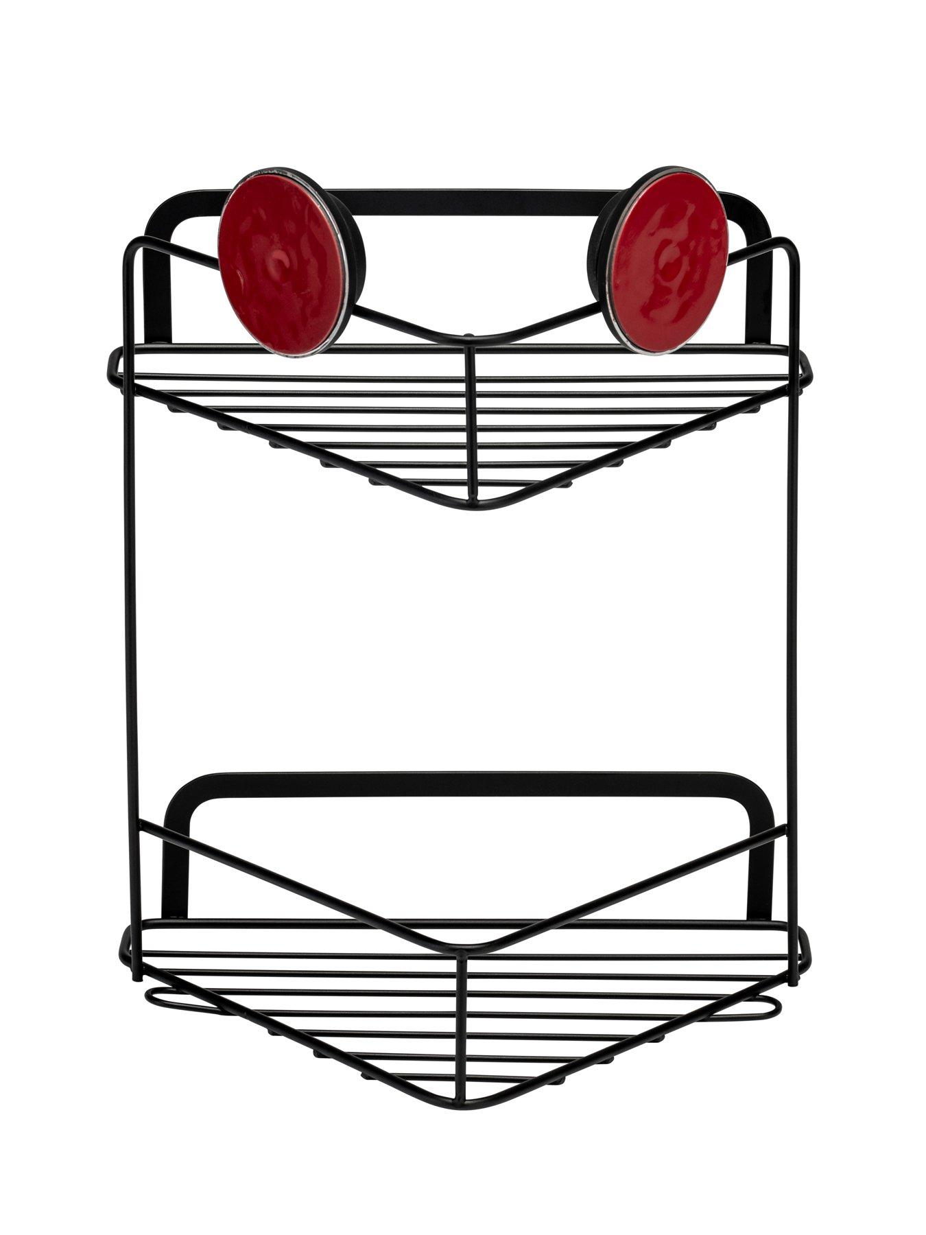 croydex-stick-n-lock-2-tier-corner-basketdetail