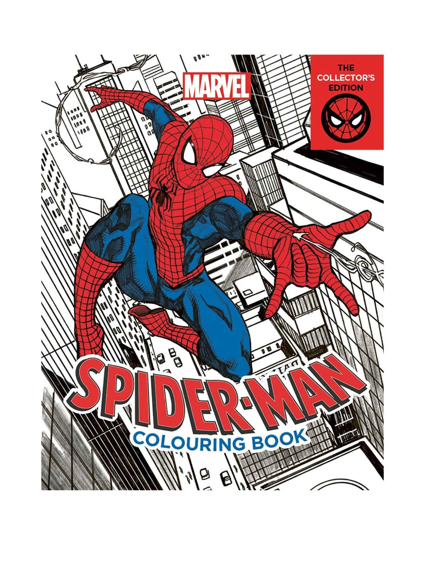Image of Spiderman Marvel Spider-Man Colouring Book The Collector's Edition
