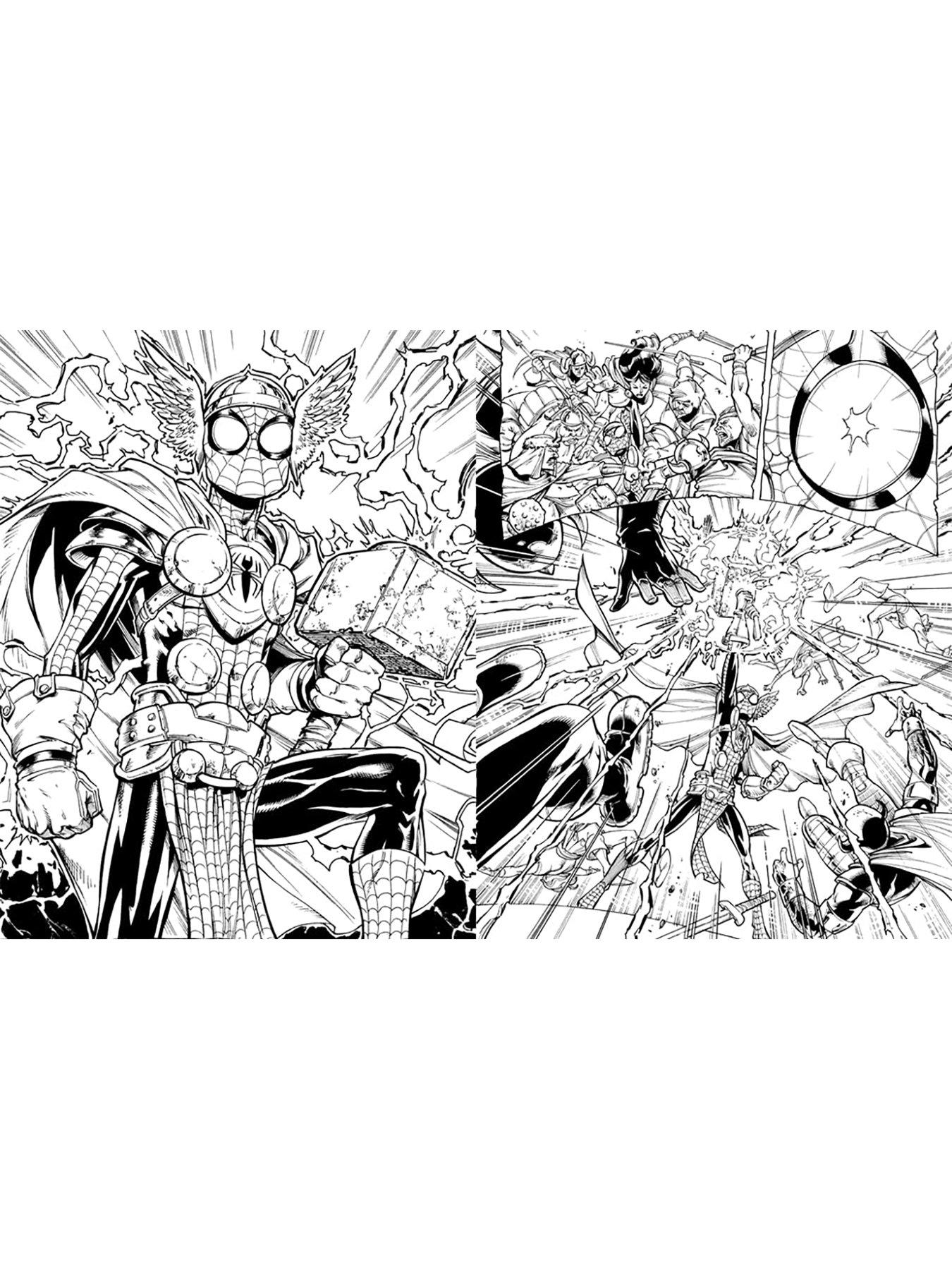 Image 2 of 3 of Spiderman Marvel Spider-Man Colouring Book The Collector's Edition