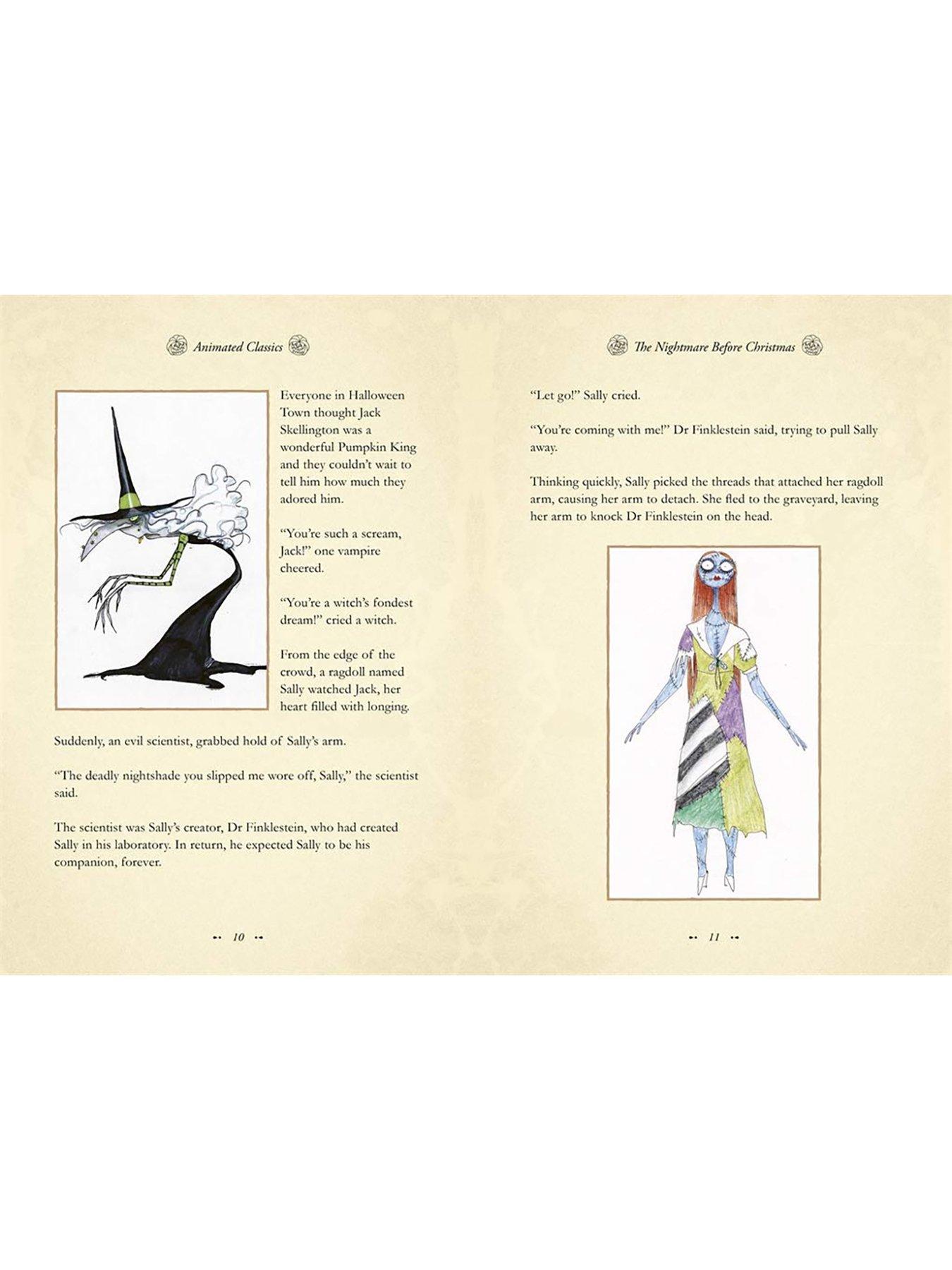 Image 3 of 3 of Disney Disney Tim Burton's The Nightmare Before Christmas Storybook