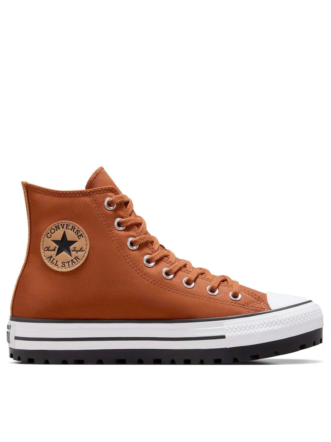 Orange on sale converse chucks