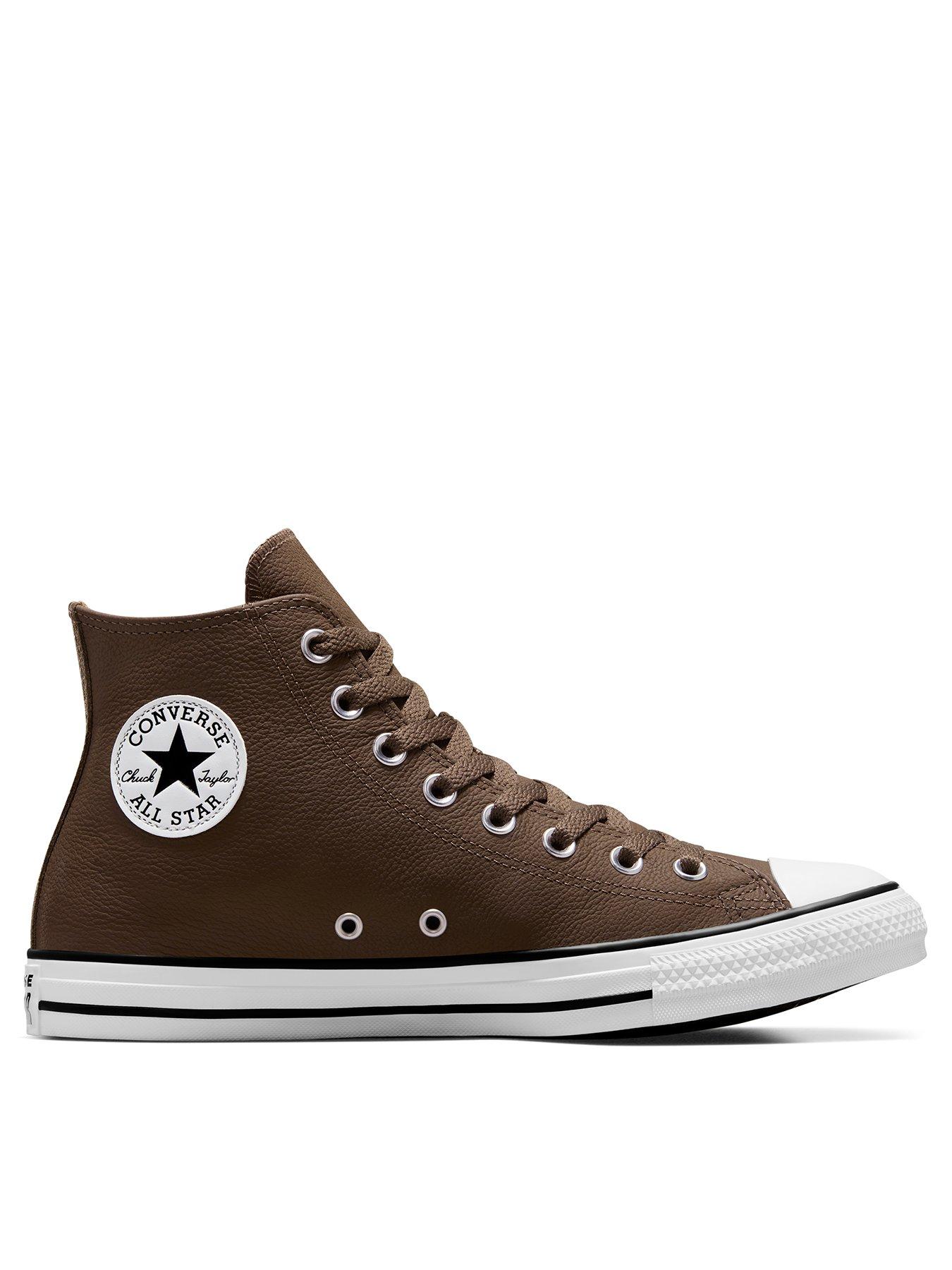 Converse Chuck Taylor All Star Seasonal Colour Leather Trainers Brown Very Ireland