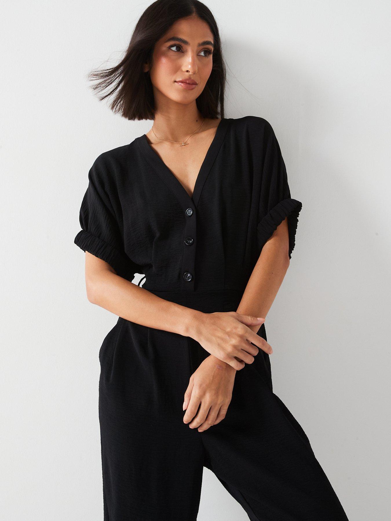 v-by-very-dolman-button-thru-jumpsuit-blackoutfit