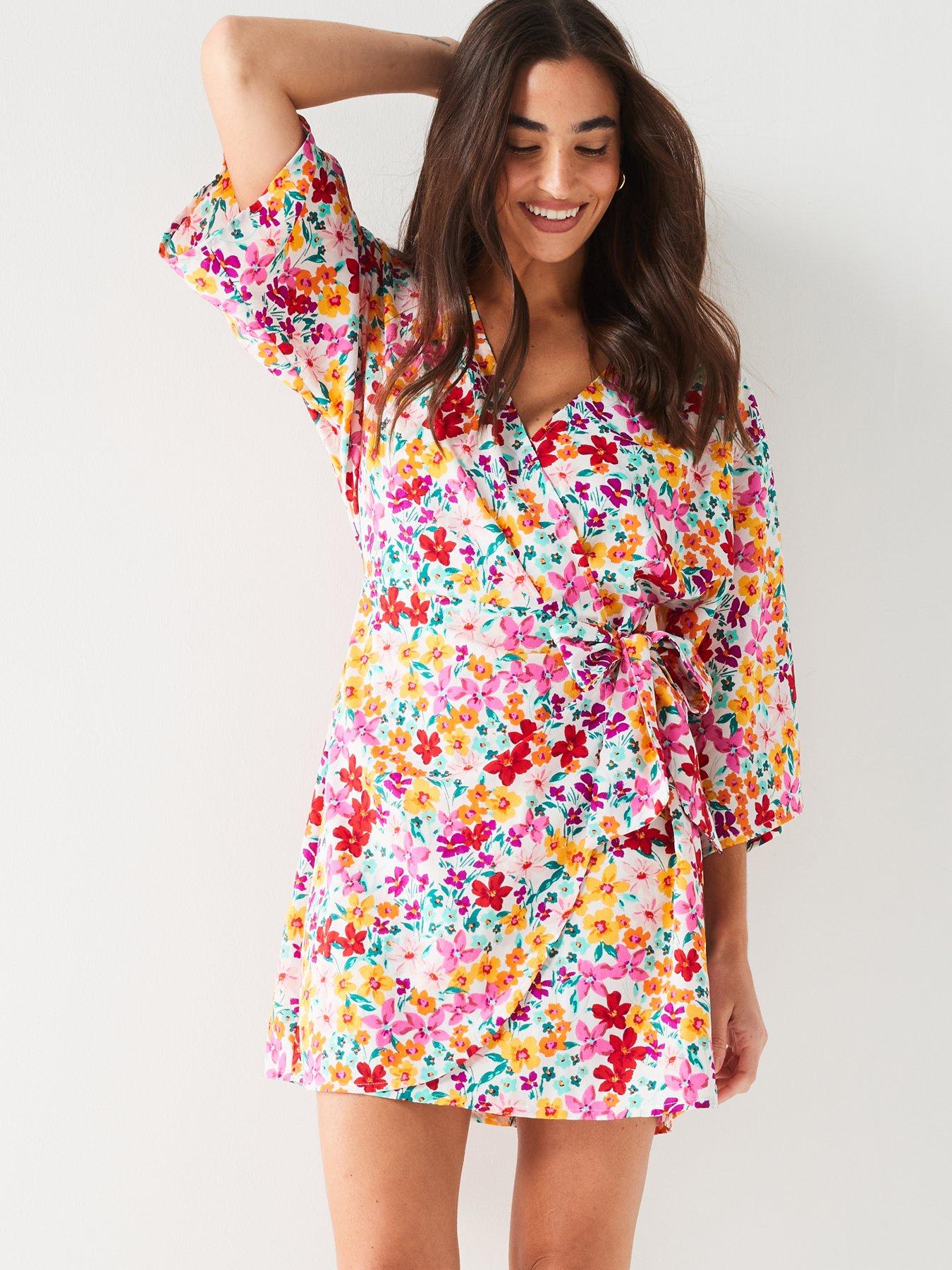 v-by-very-angel-sleeve-floral-print-mini-dress-multiback