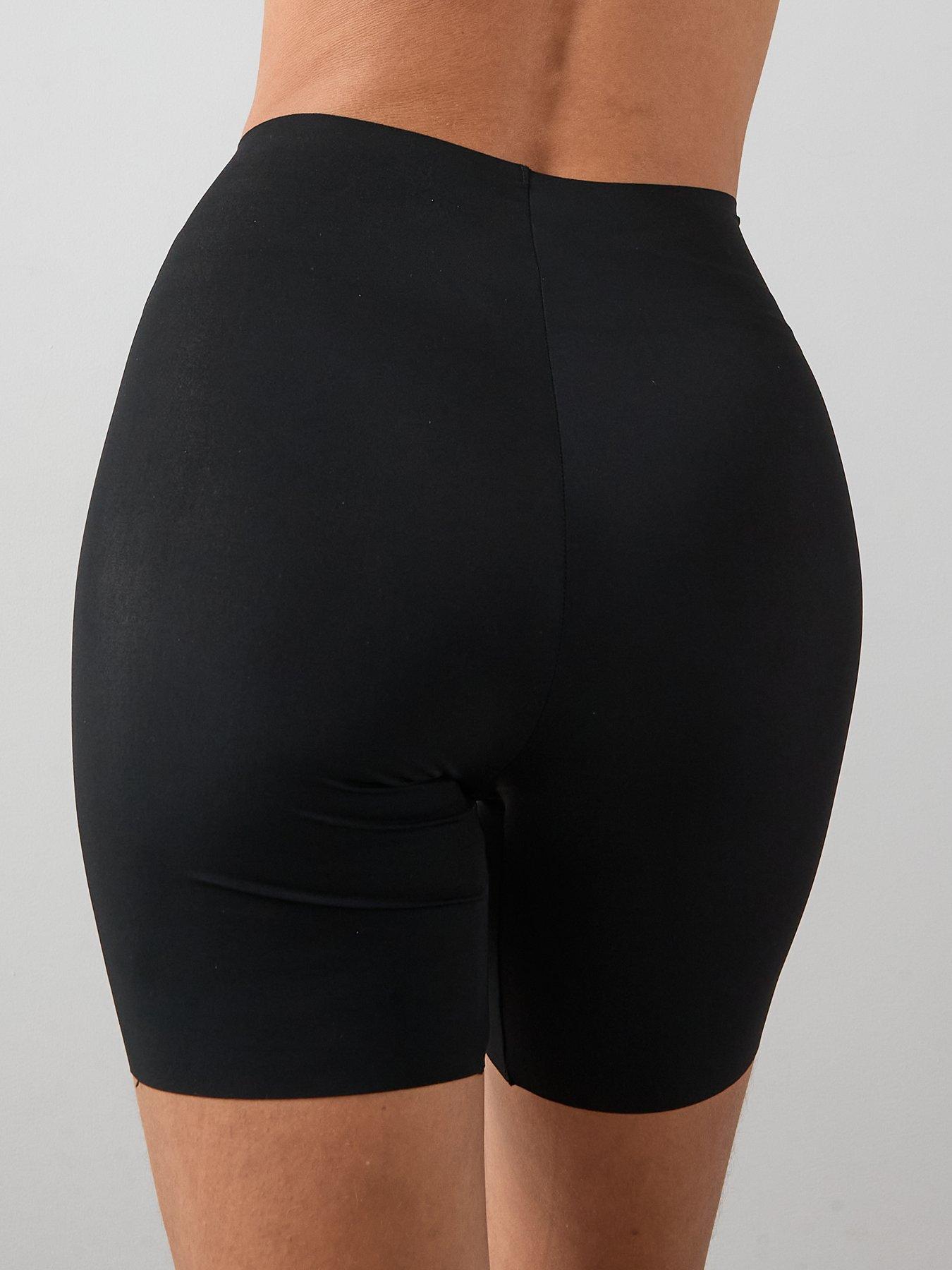Image 3 of 7 of The Very Collection 2-Pack No VPL Anti Chafing Shorts - Black
