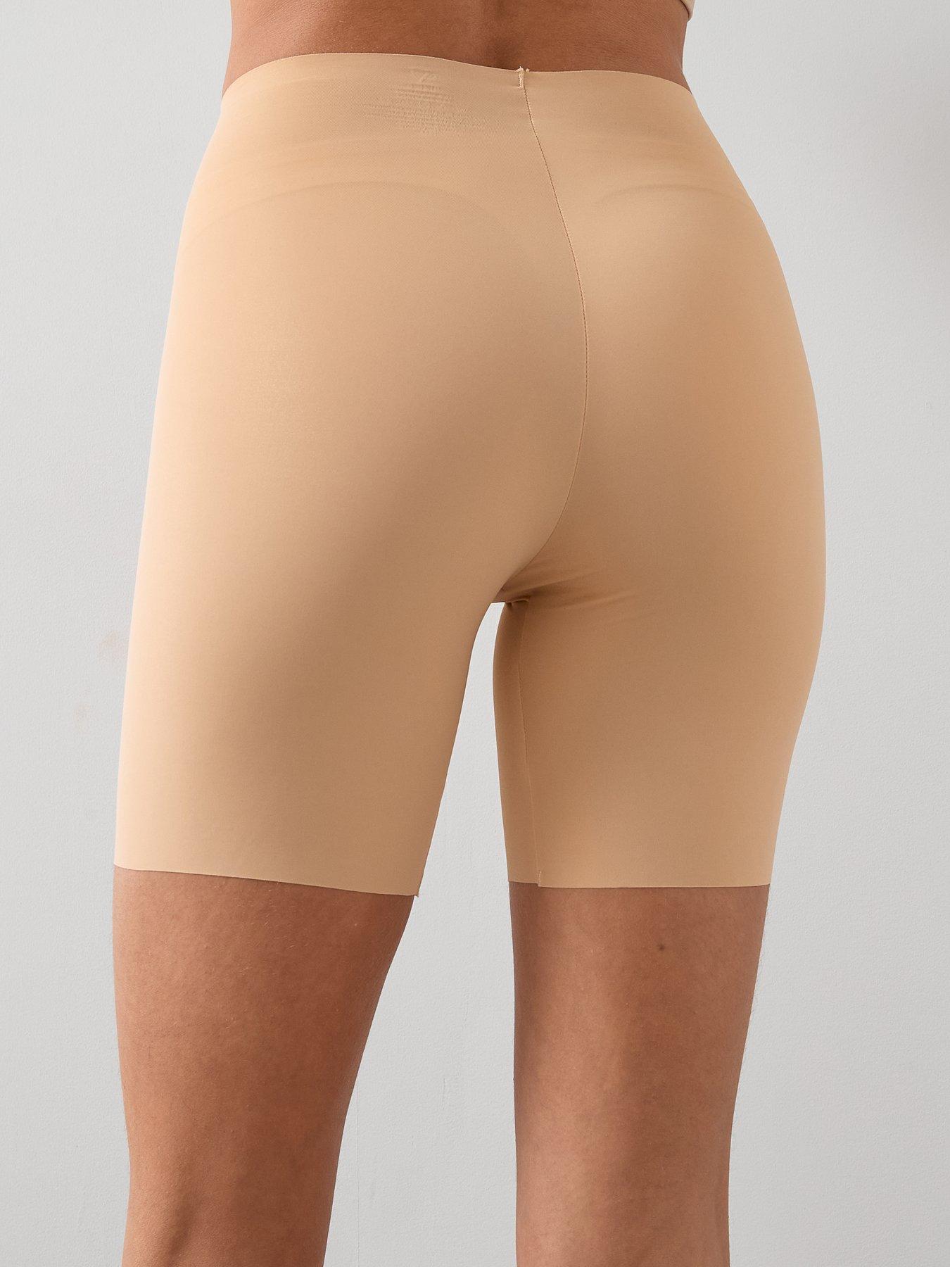 Image 3 of 7 of V by Very 2 Pack No VPL Anti&nbsp;Chafing Shorts - Nude
