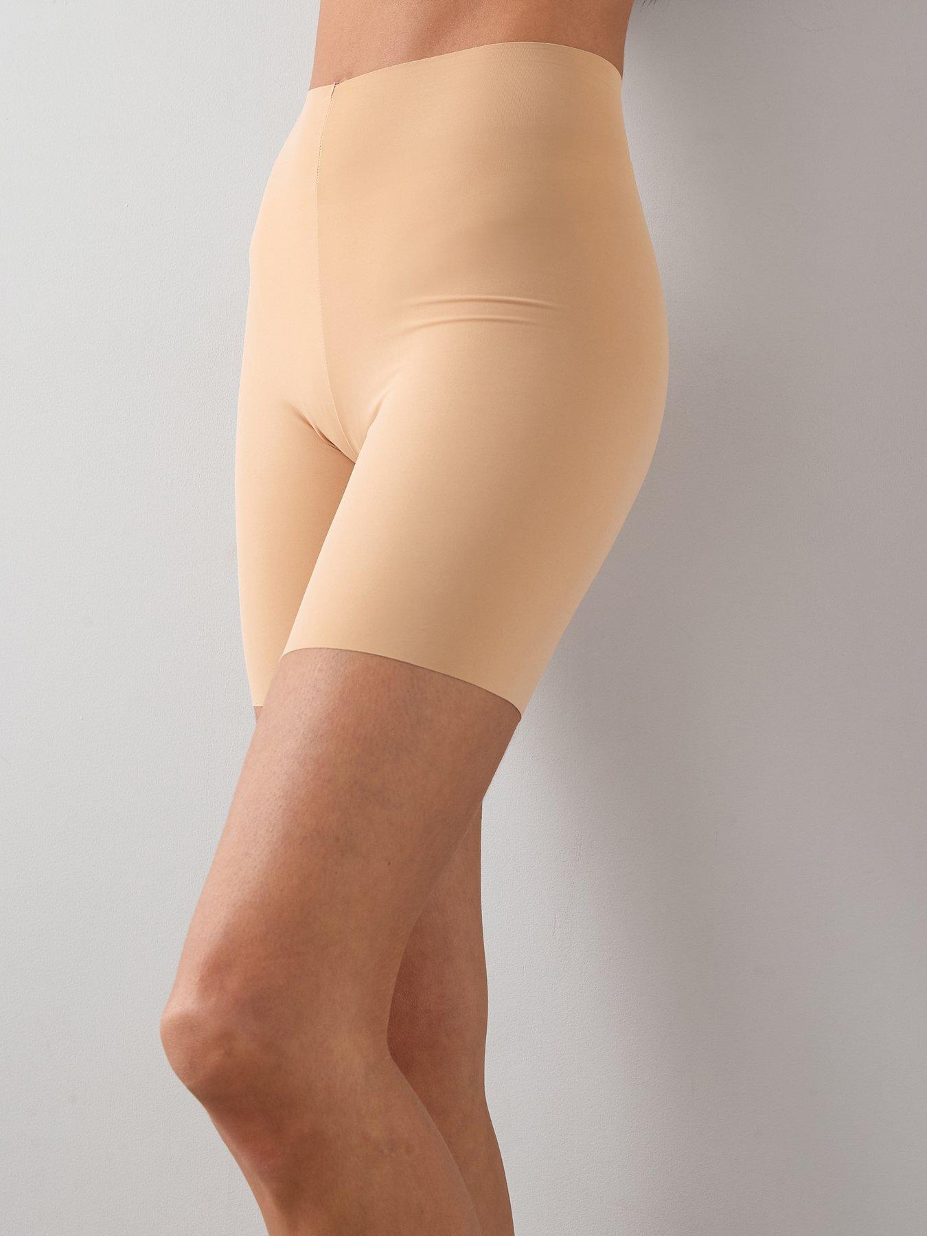 Image 7 of 7 of V by Very 2 Pack No VPL Anti&nbsp;Chafing Shorts - Nude