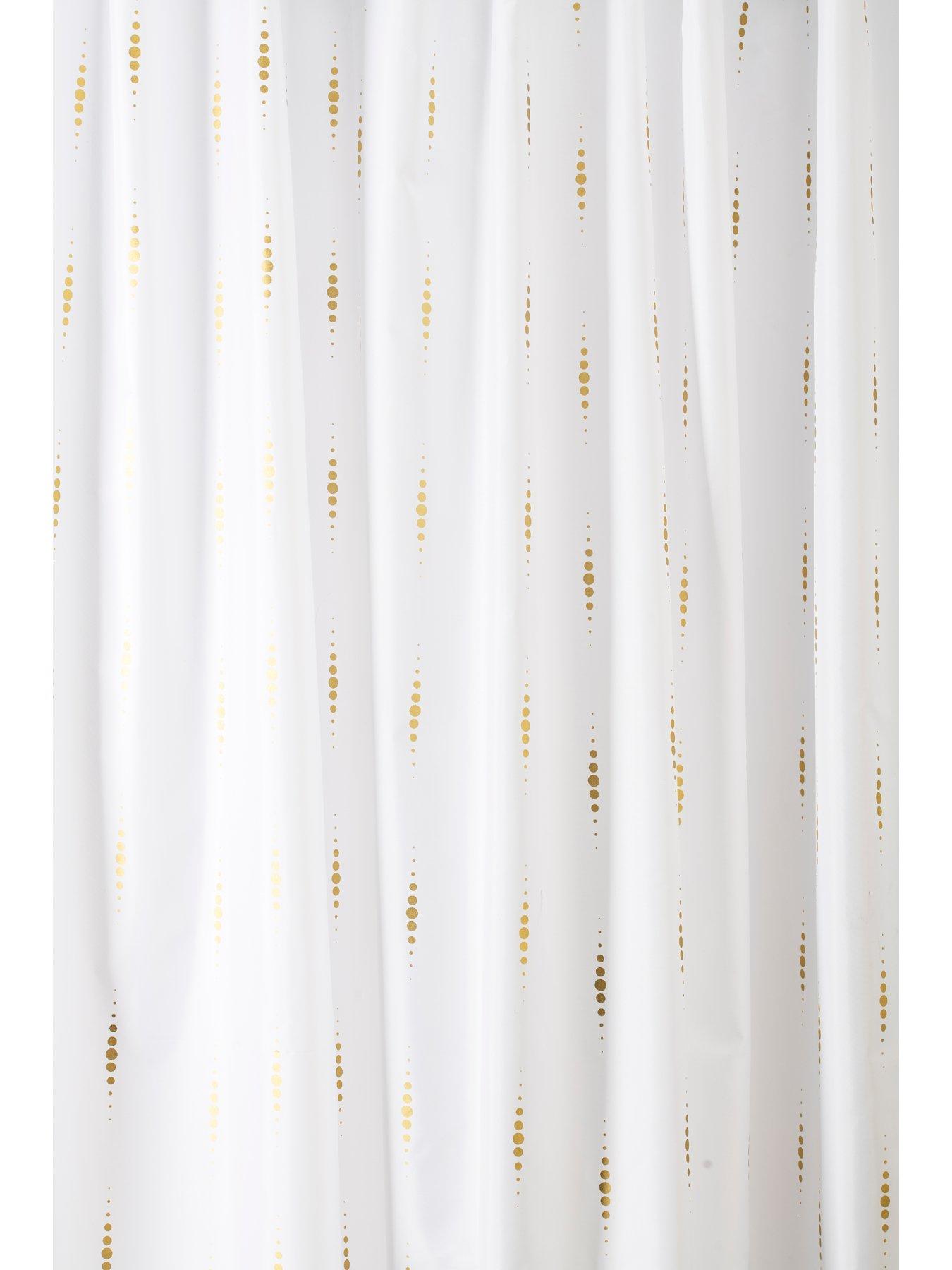 croydex-gold-dotty-shower-curtainoutfit