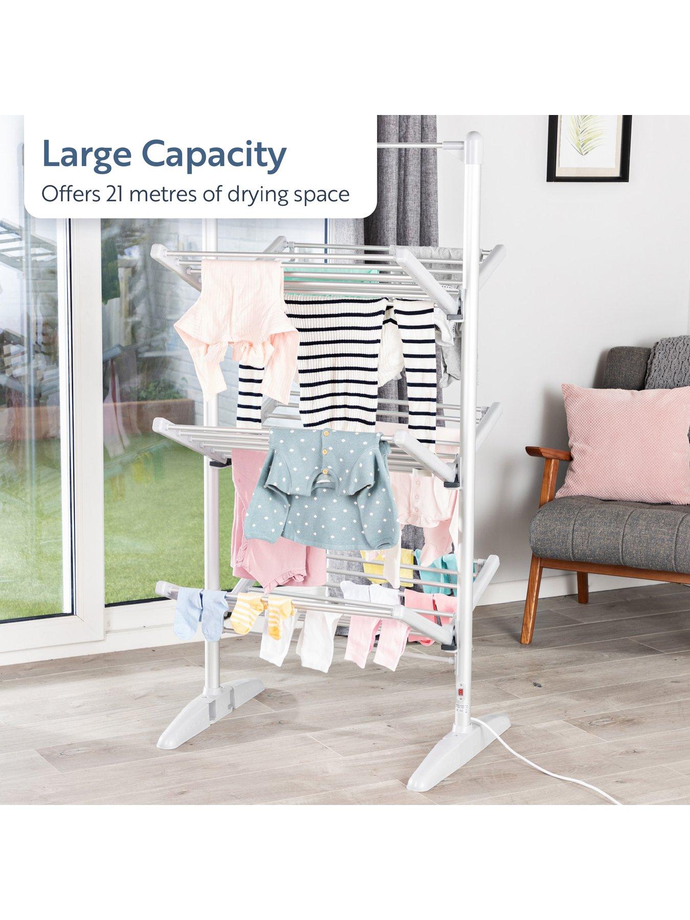 Image 4 of 5 of Minky Suredri Vertex 3-Tier Heated Clothes Airer