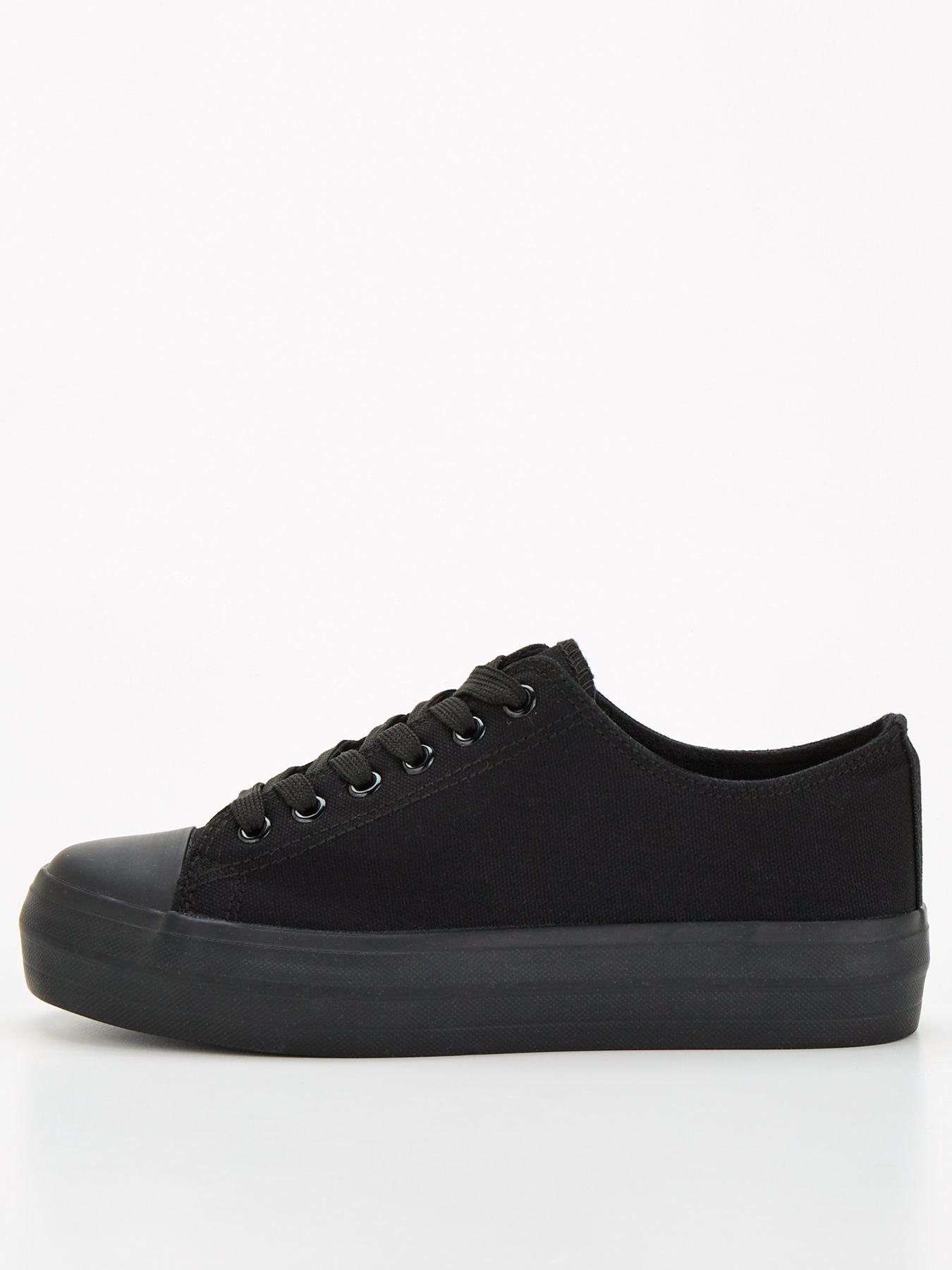 Everyday Extra Wide Fit Canvas Lace Up Trainer Very Ireland