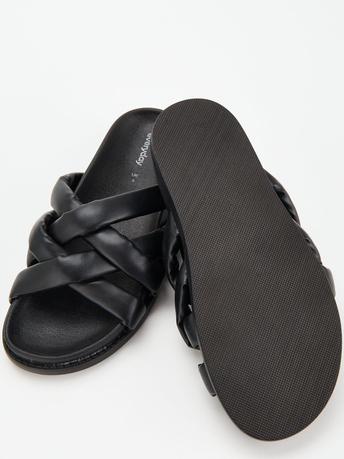 everyday-extra-wide-strappy-footbed-slider-sandal-blackdetail