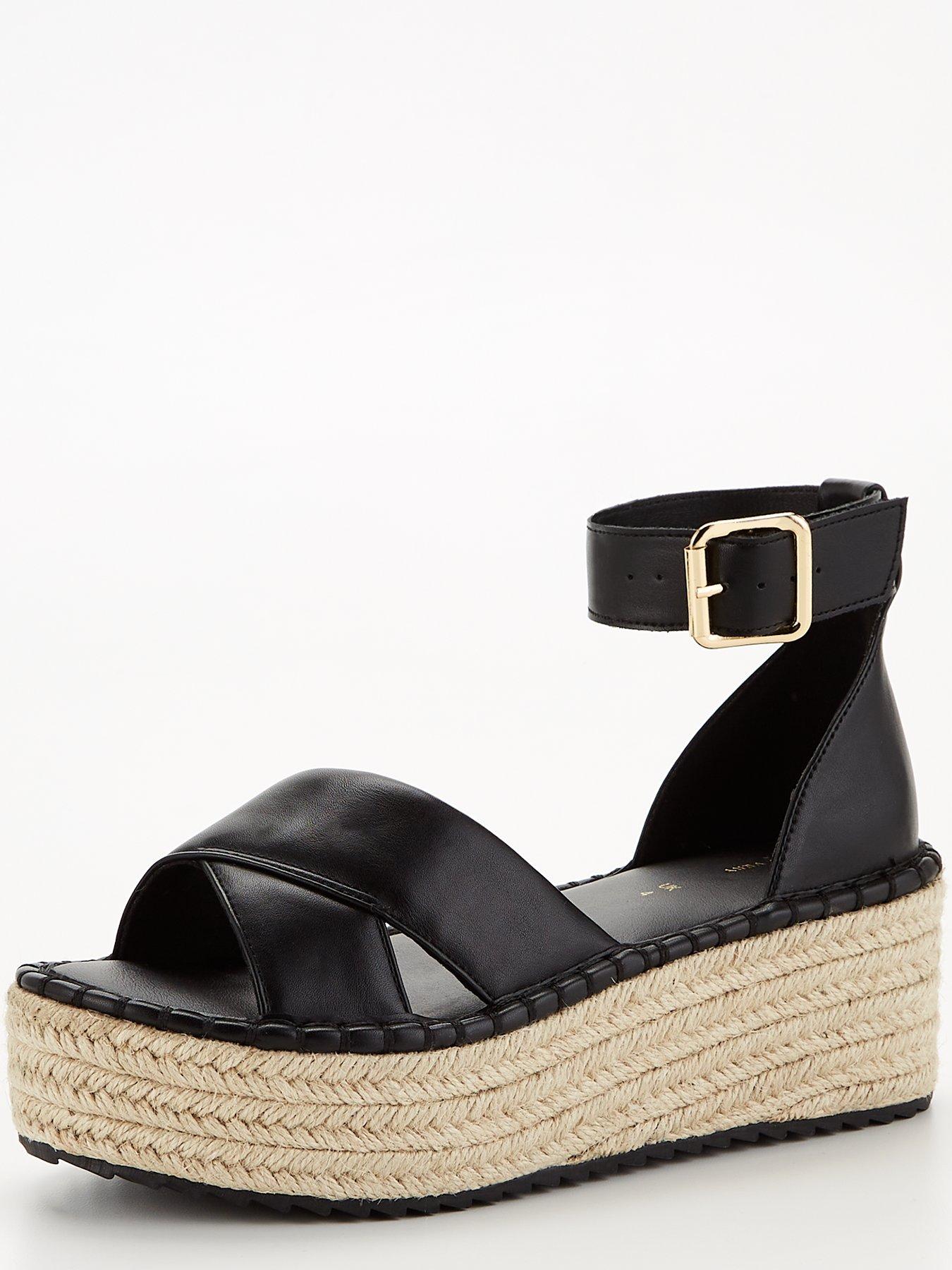 v-by-very-cross-strap-wedge-sandal-blackstillFront