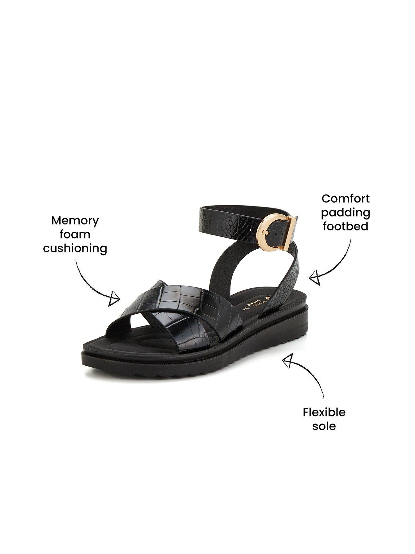 v-by-very-comfort-wide-fit-croc-ankle-strap-comfort-sandal-blackstillFront