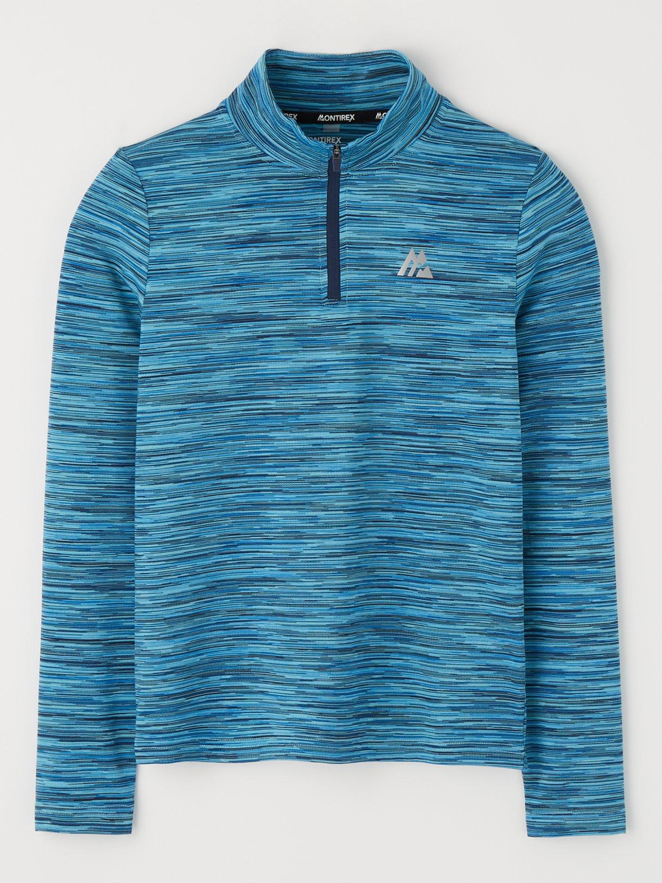 Montirex Junior Trail 2.0 1 4 Zip Top Dark Blue Very Ireland