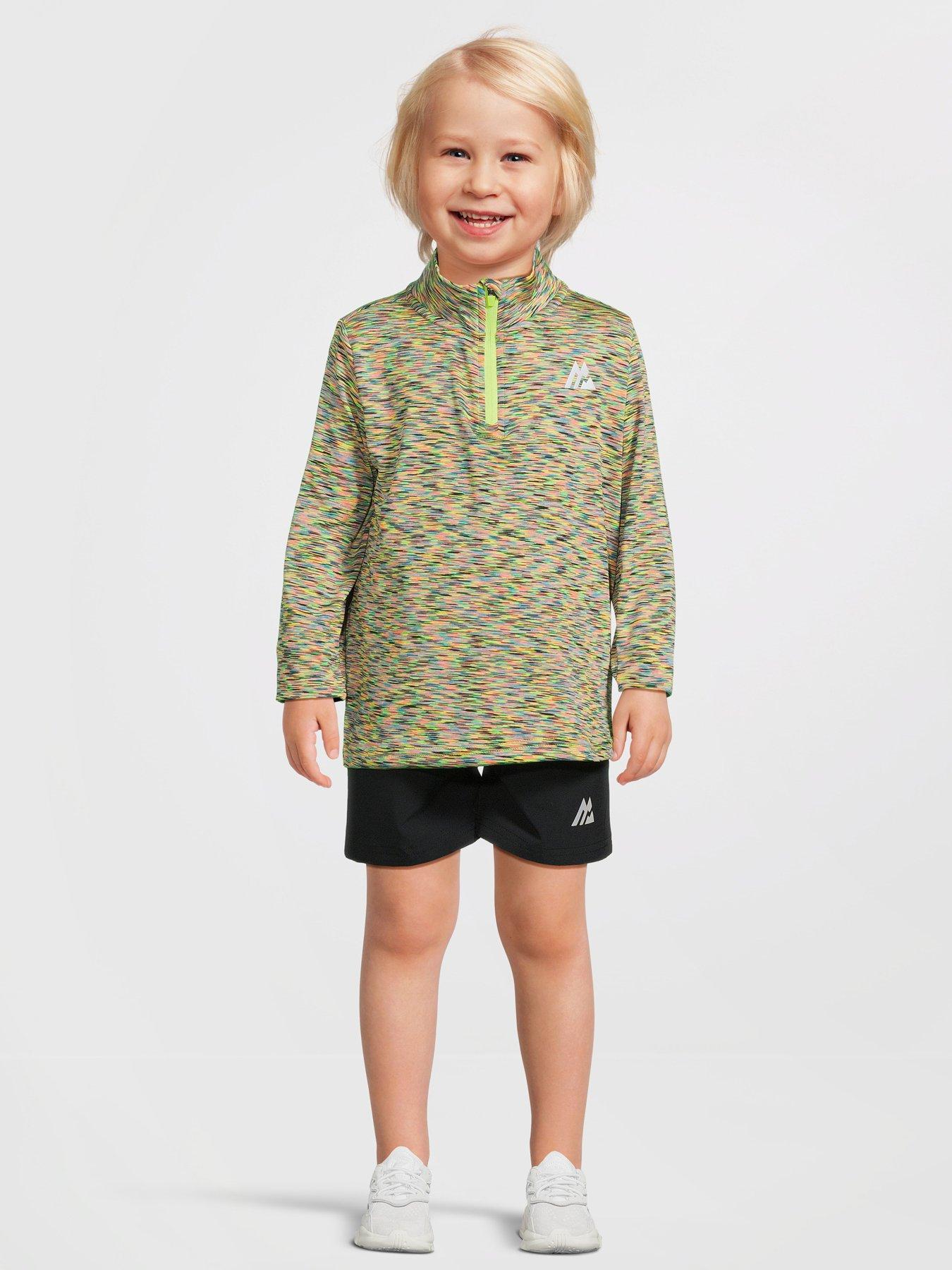 Montirex Infants Trail 1/4 Zip Top and Short Set Multi Very