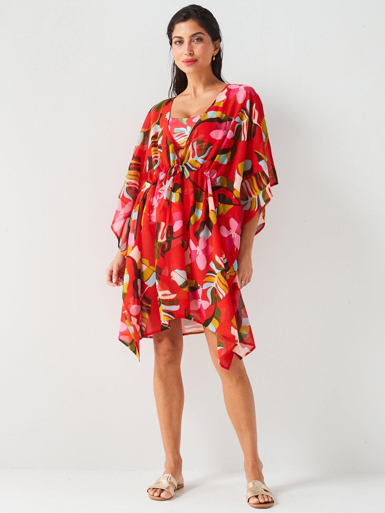 everyday-chiffon-drawstring-waist-kaftan