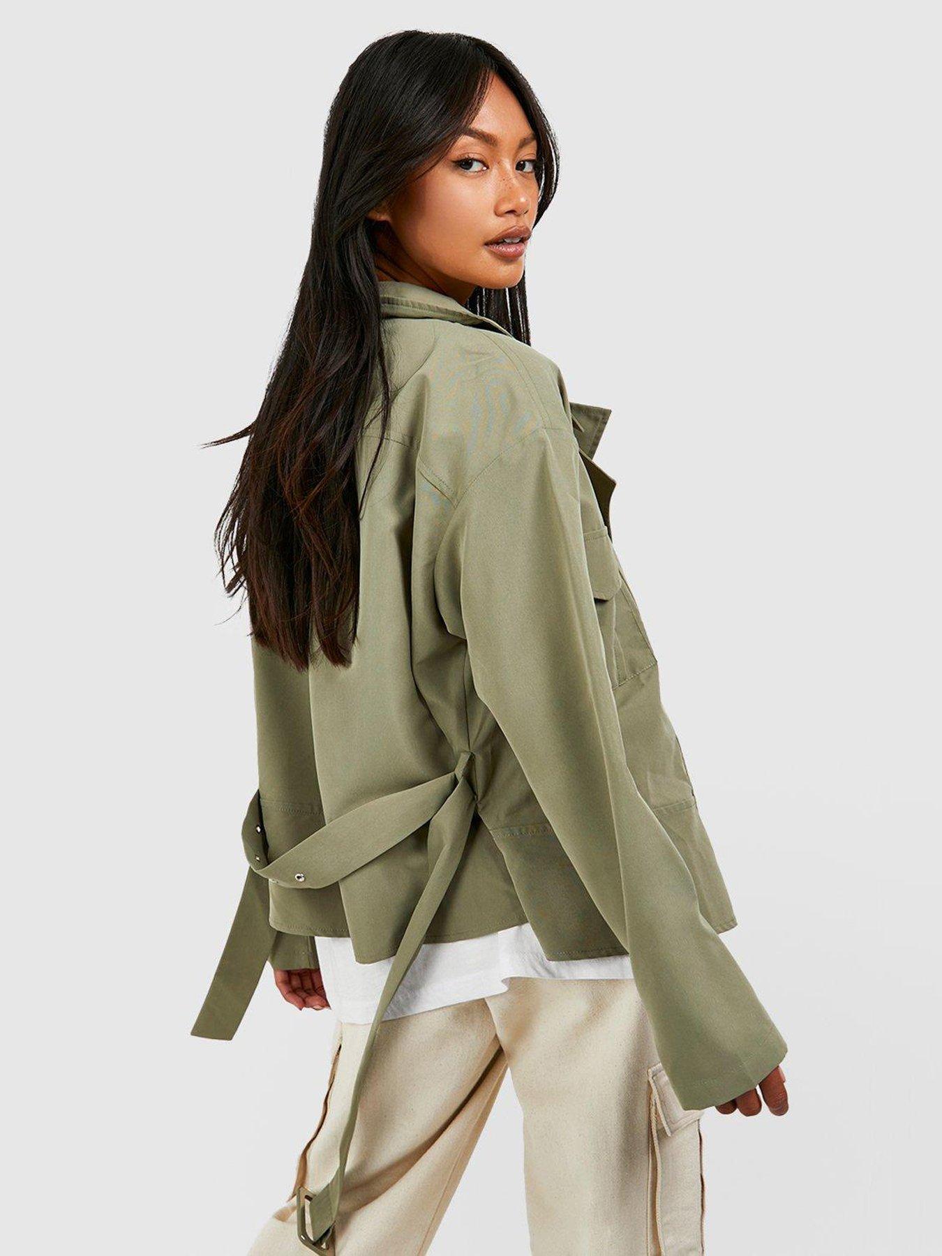 boohoo-belted-utility-jacket-khakistillFront