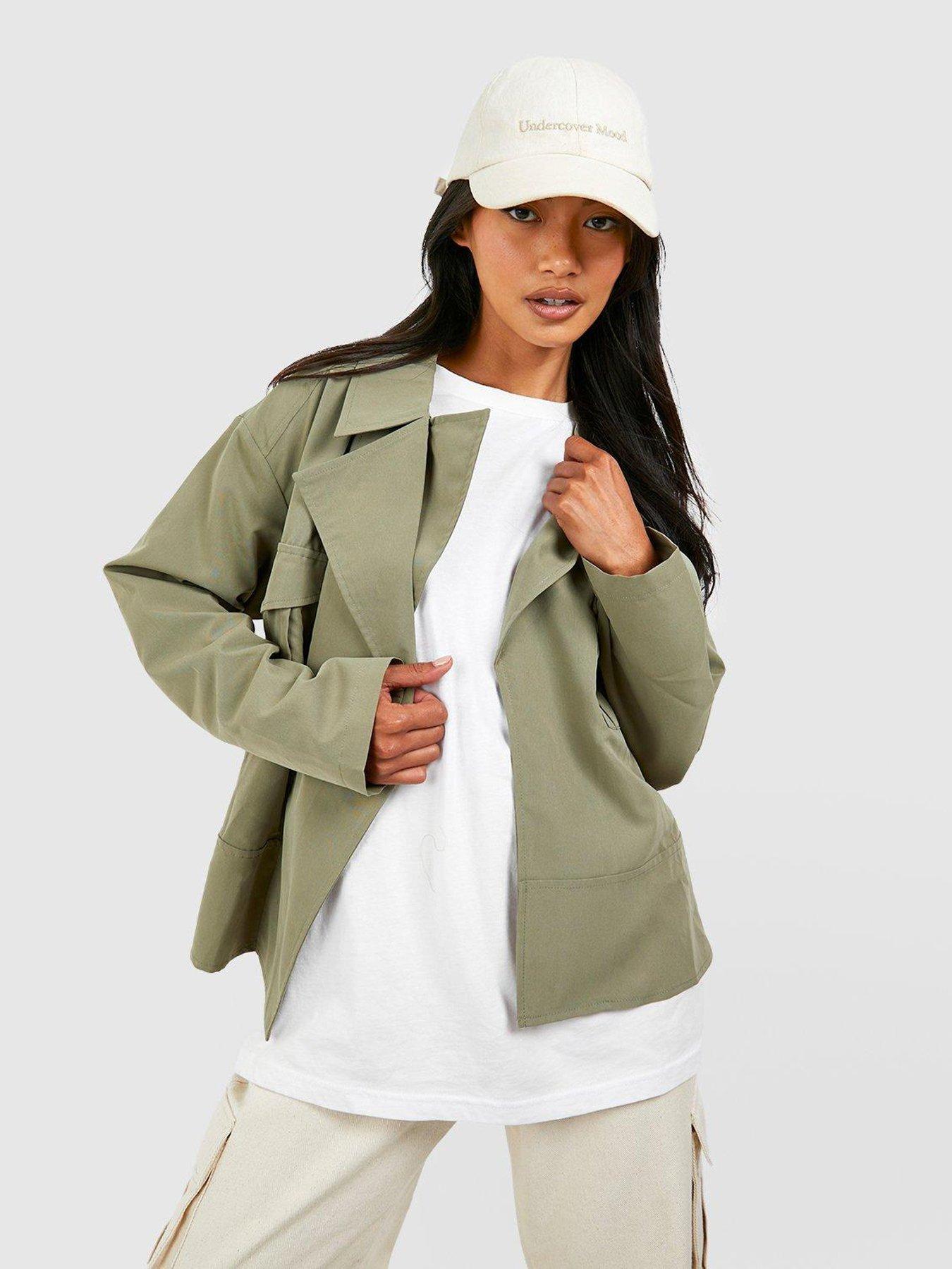 boohoo-belted-utility-jacket-khakiback