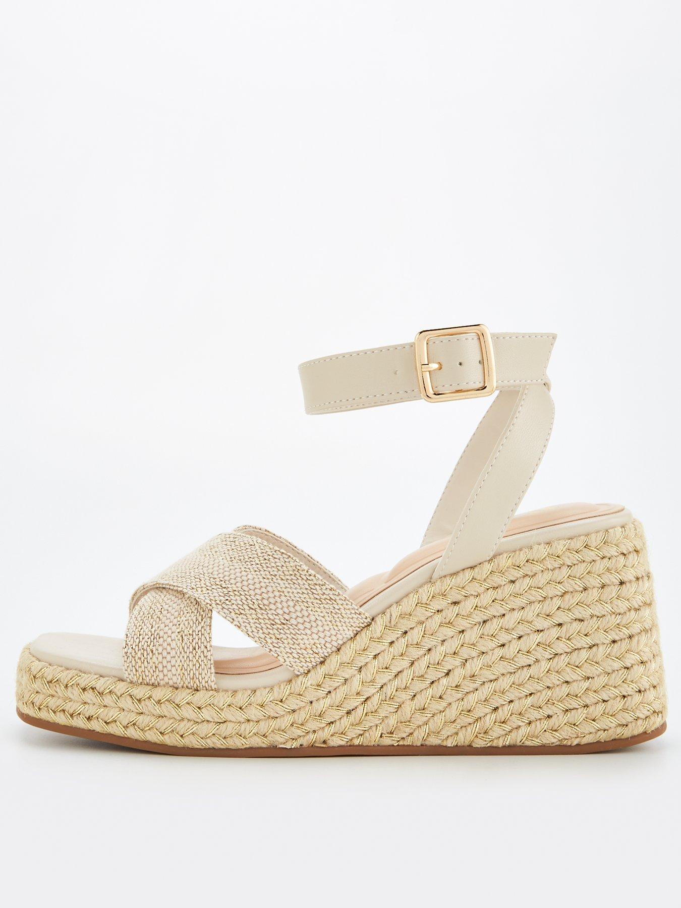 v-by-very-cross-strap-mid-wedge-sandal-gold