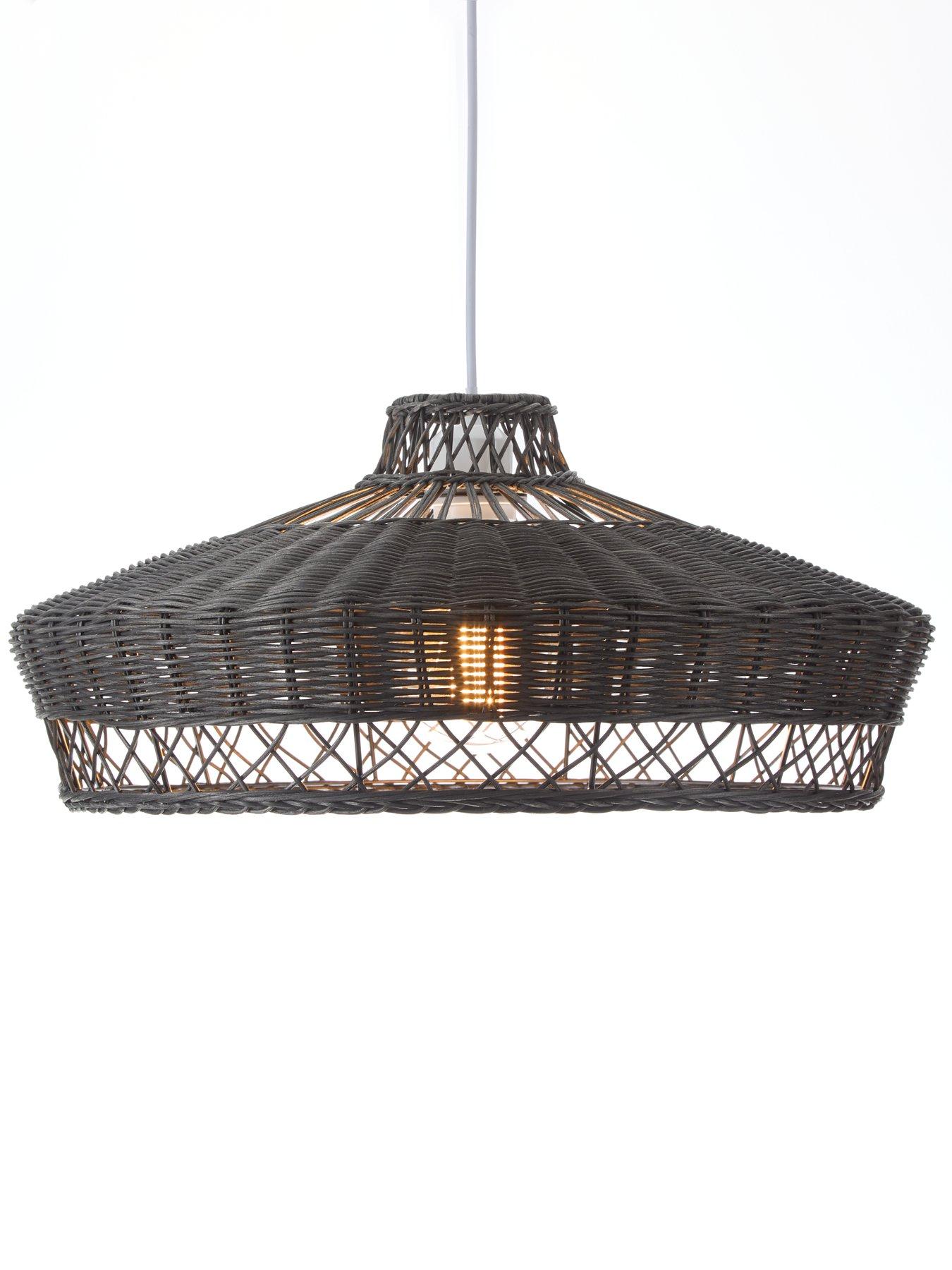 very-home-rattan-easy-fitnbsppendant-blackback