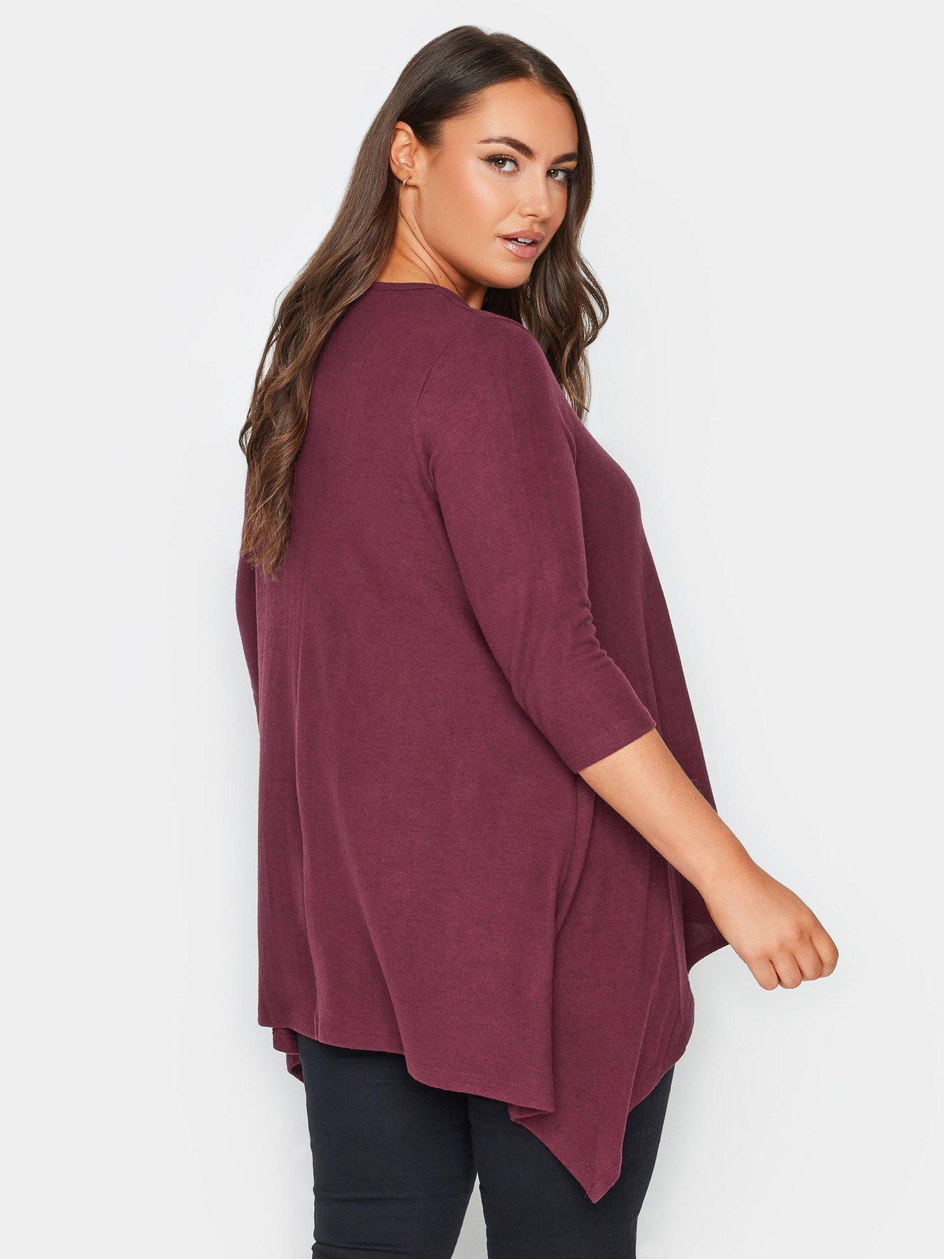 yours-hanky-hem-pocket-tunic-winestillFront