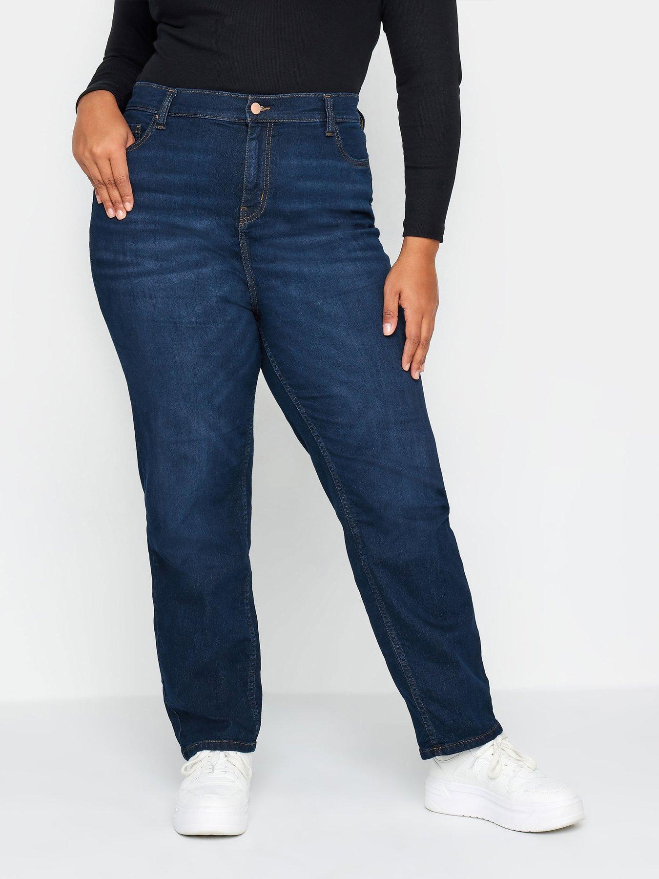 Image of Yours Ruby Straight Leg Jean Indigo 28"